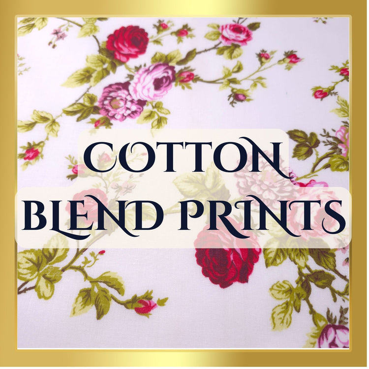 COTTON BLEND PRINTS