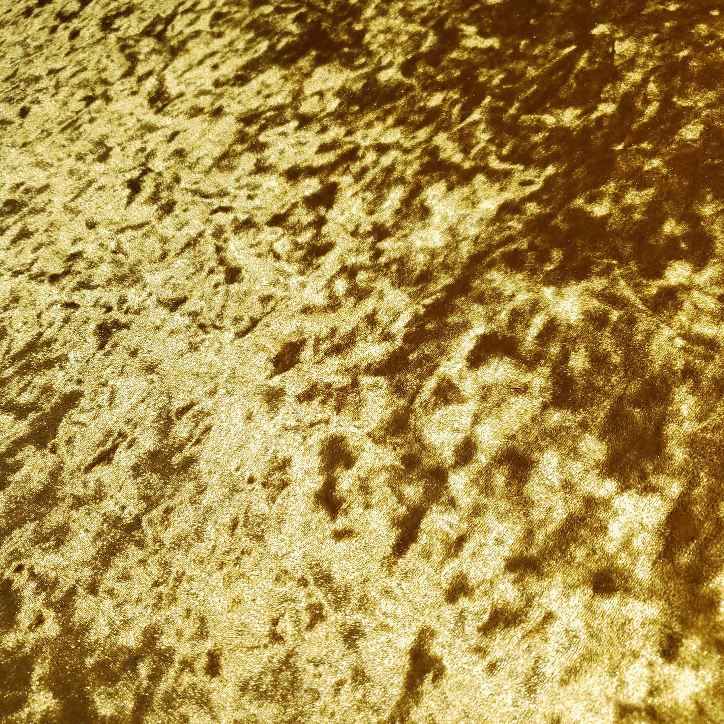 ICE CRUSH VELOUR STRETCH VELVET GOLD BRASS