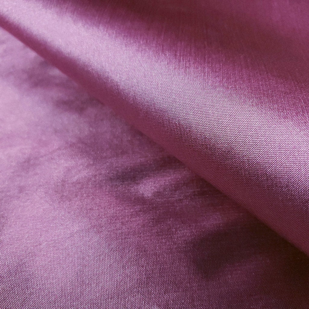 FAUX SILK LUXURY TAFFETA MAUVE ROSE