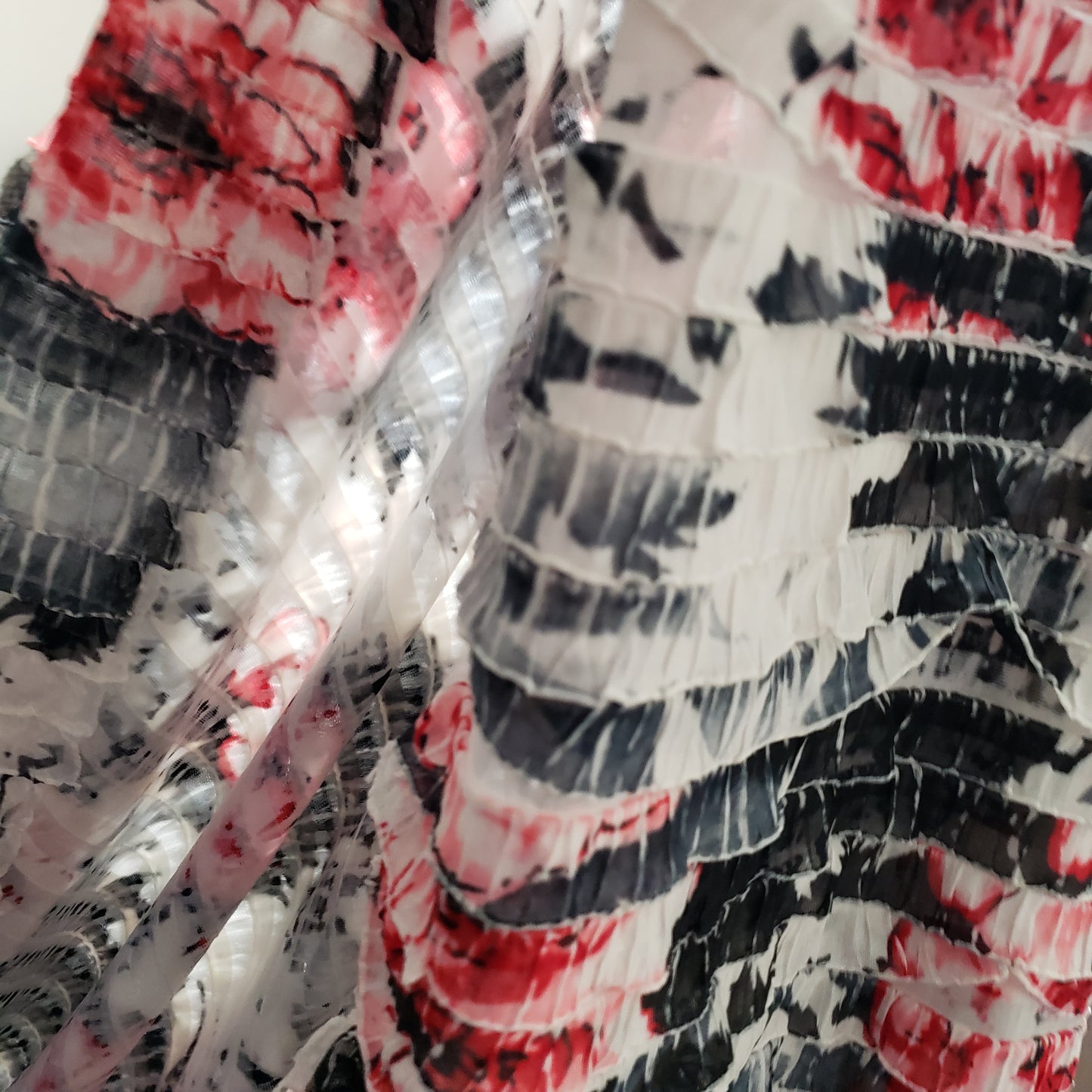 SPANISH ROSE RUFFLE JERSET