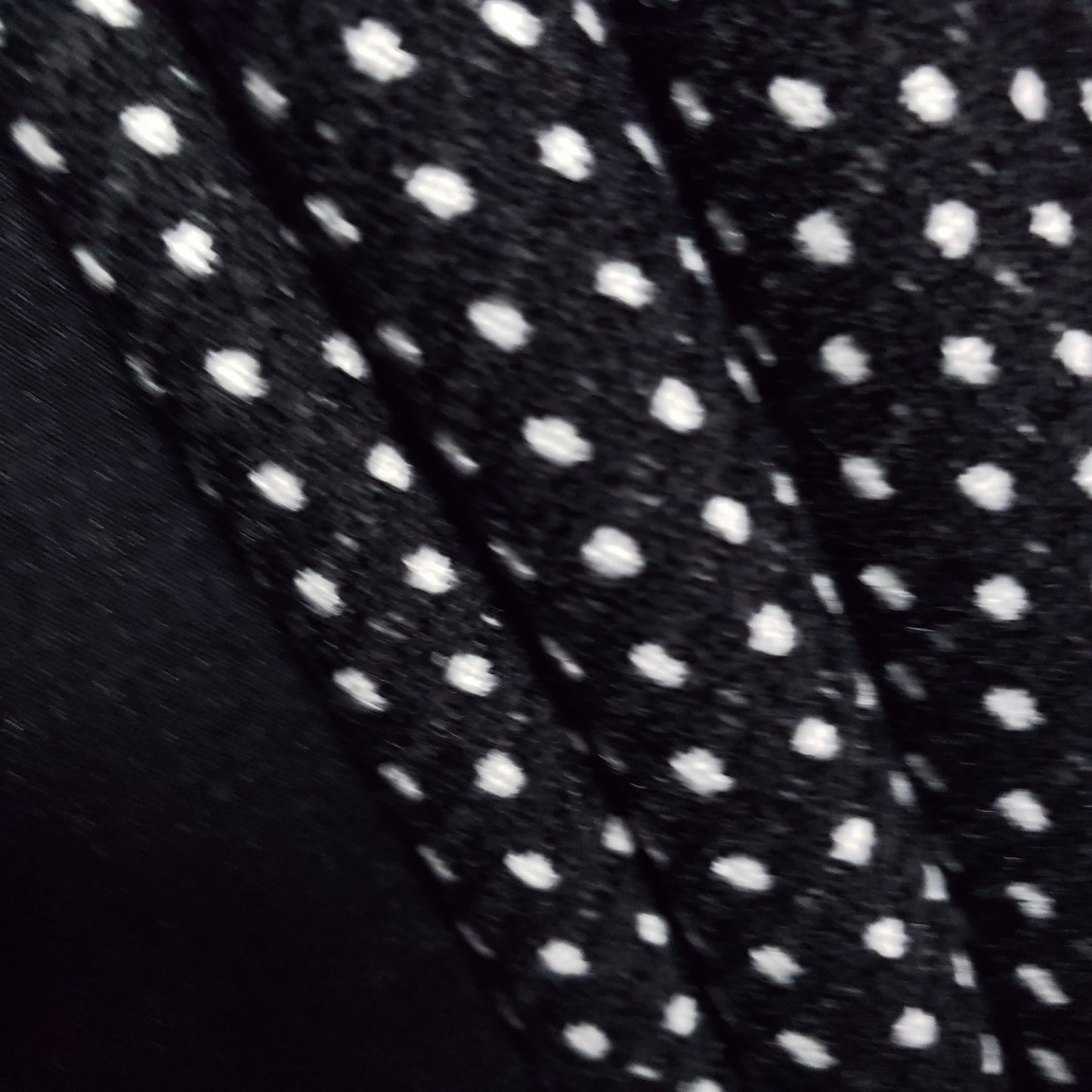 BLACK WHITE SWISS DOT TWEED FABRIC 58" BY THE SMAL POLKA DOT FASHION FABRIC