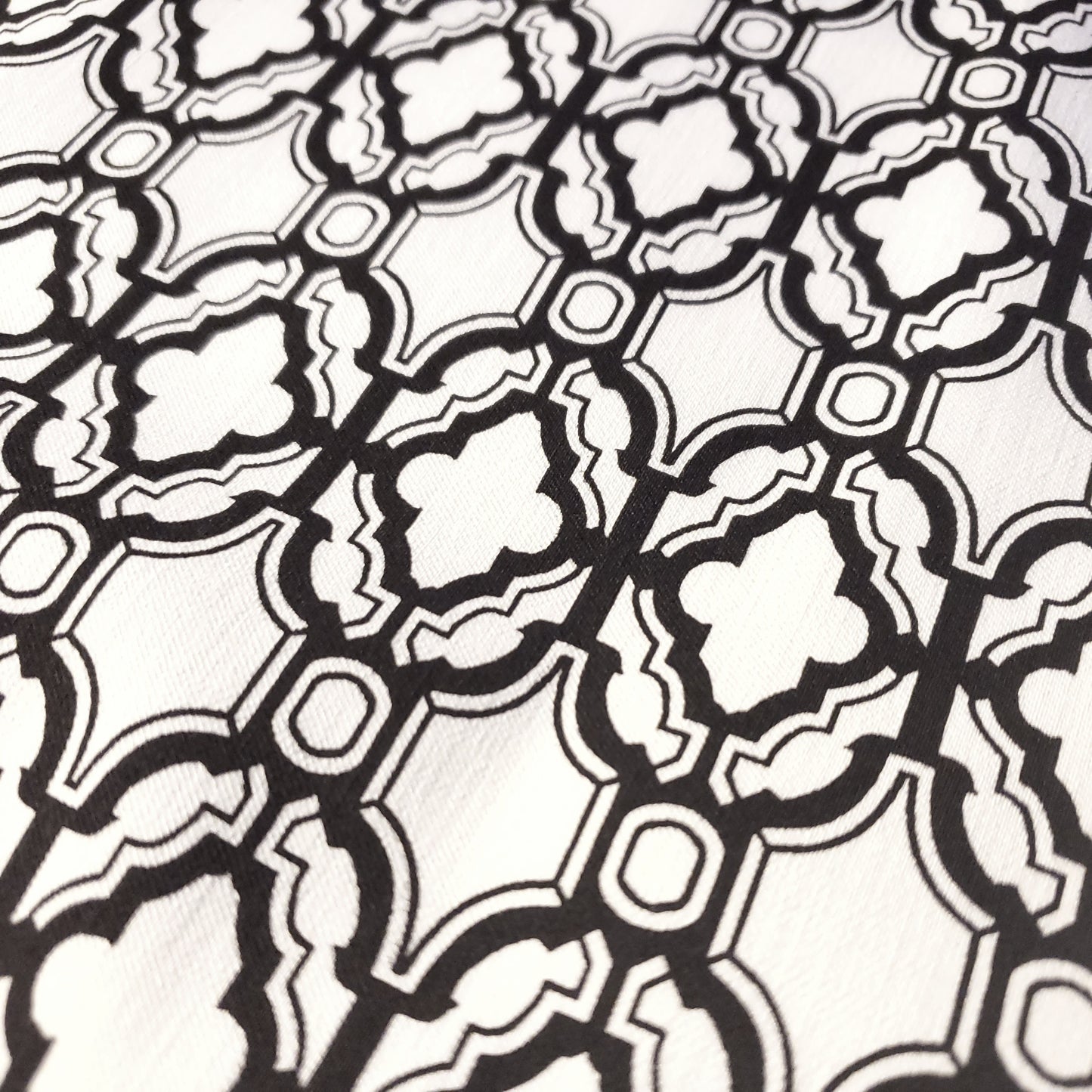 OGEE LATTICE STRETCH COTTON