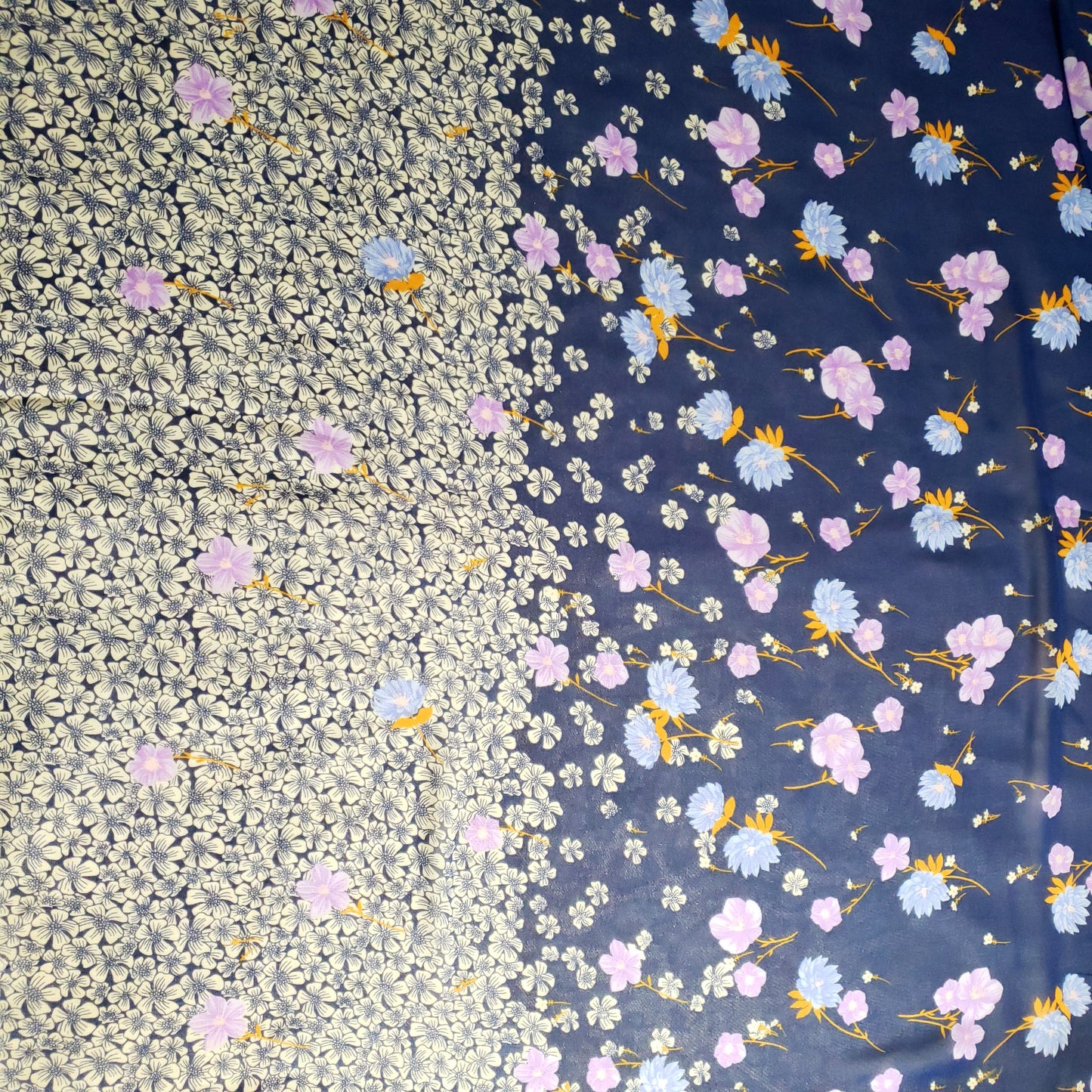 SPRING FLOWER CASCADE CHIFFON