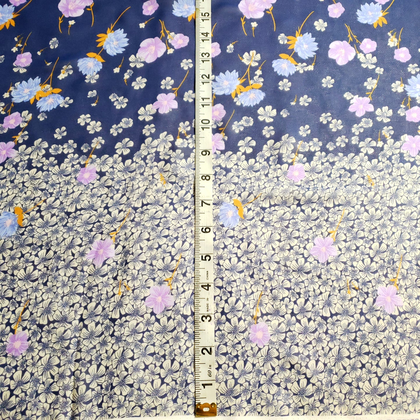 SPRING FLOWER CASCADE CHIFFON