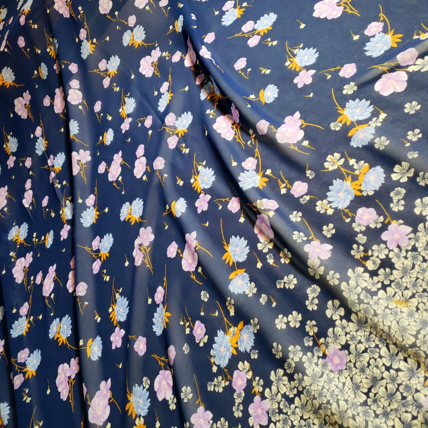 SPRING FLOWER CASCADE CHIFFON