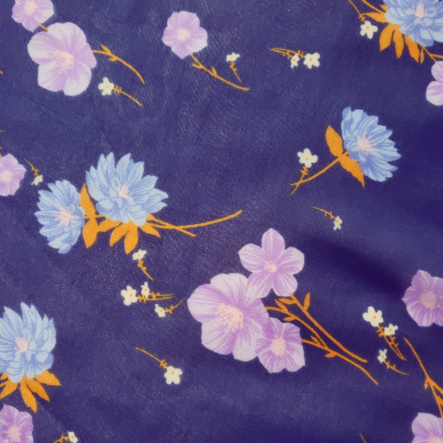 SPRING FLOWER CASCADE CHIFFON