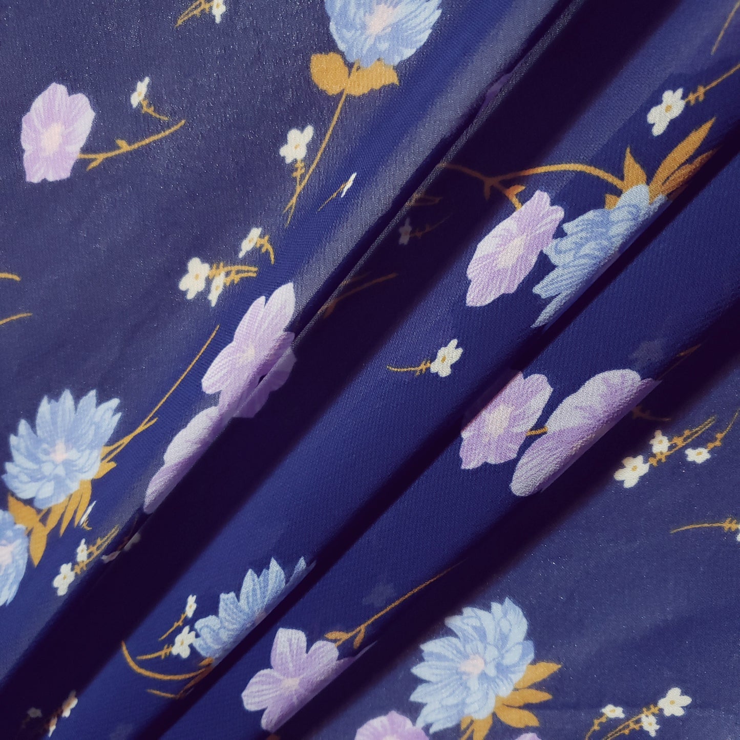 SPRING FLOWER CASCADE CHIFFON