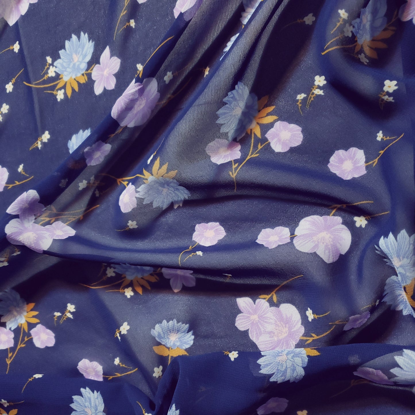 SPRING FLOWER CASCADE CHIFFON