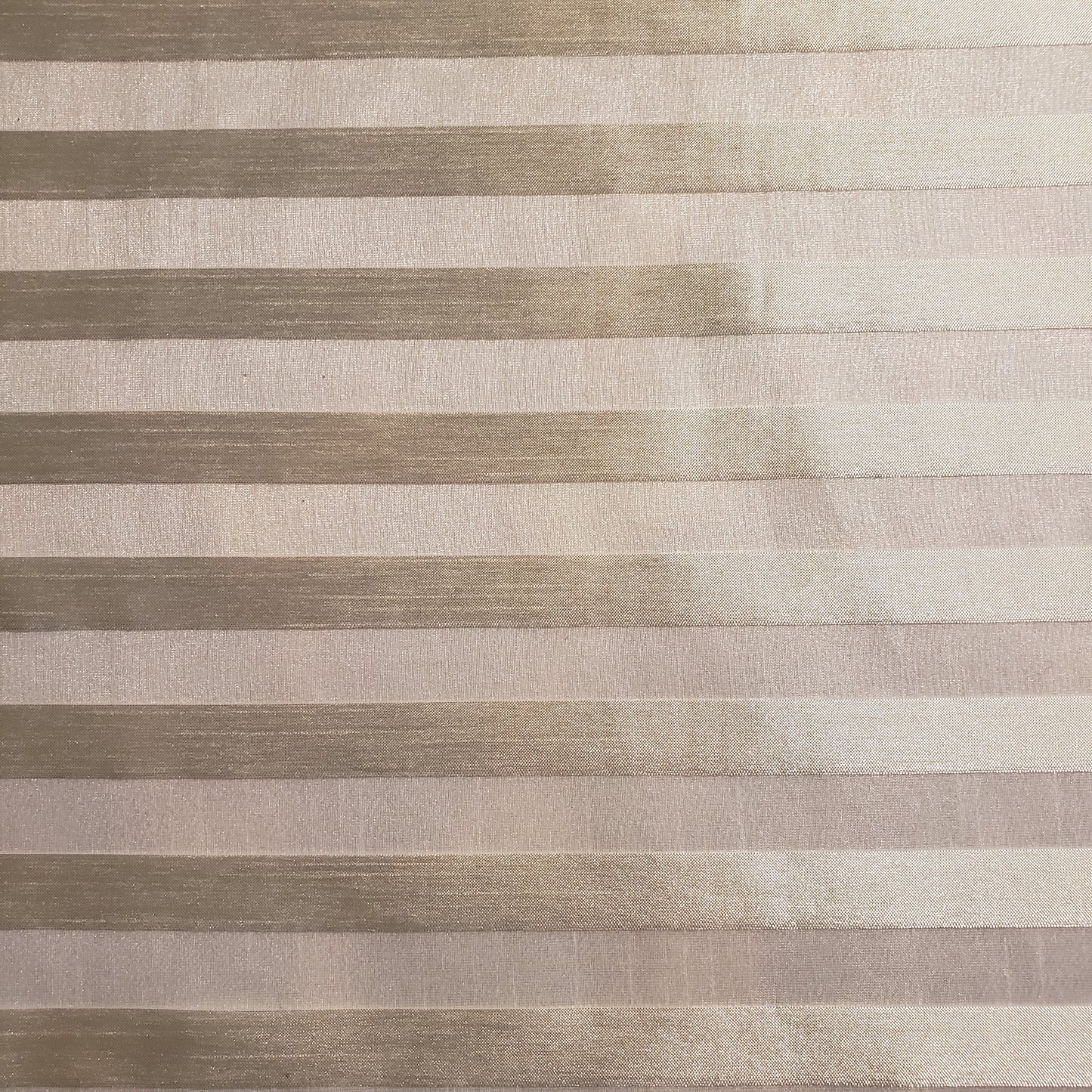 IVORY STRIPE ORGANZA FABRIC