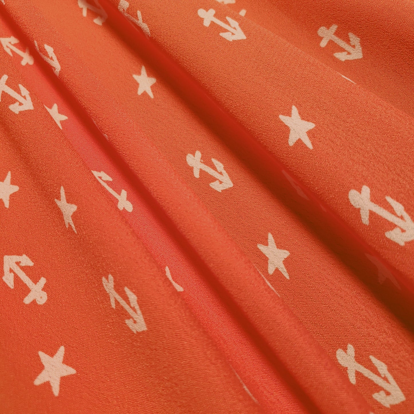 ANCHOR SUNSET PRINT CHIFFON