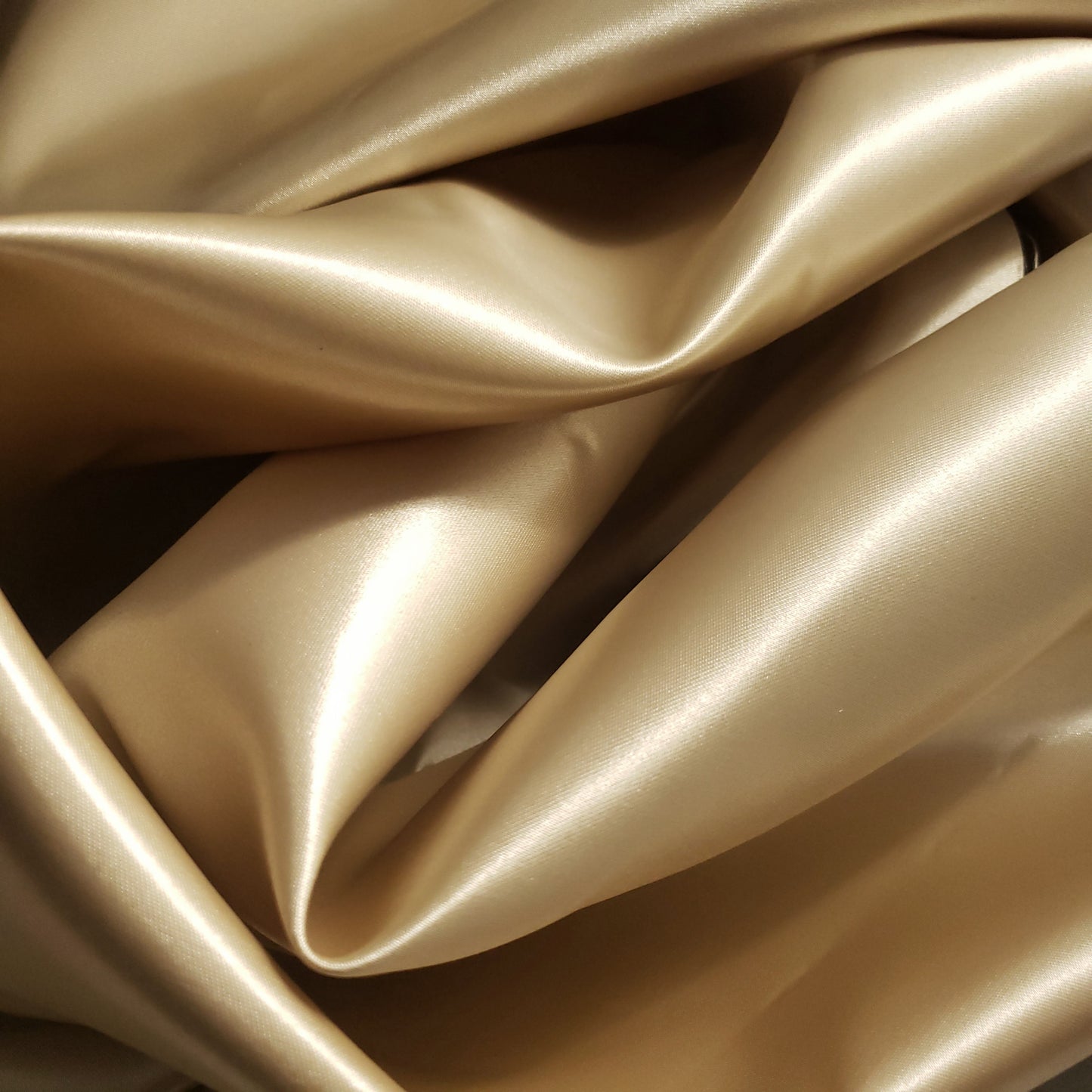 HEAVY 8oz GLOSSY SATIN GOLD CHAMPAGNE