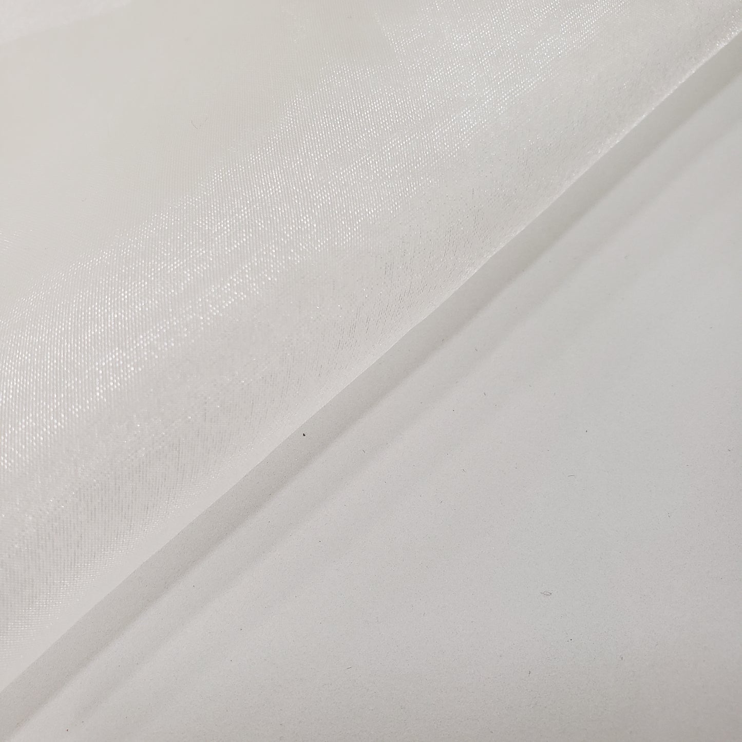 CRYSTAL ORGANZA 5 YARD LOT NEUTRAL WHITE