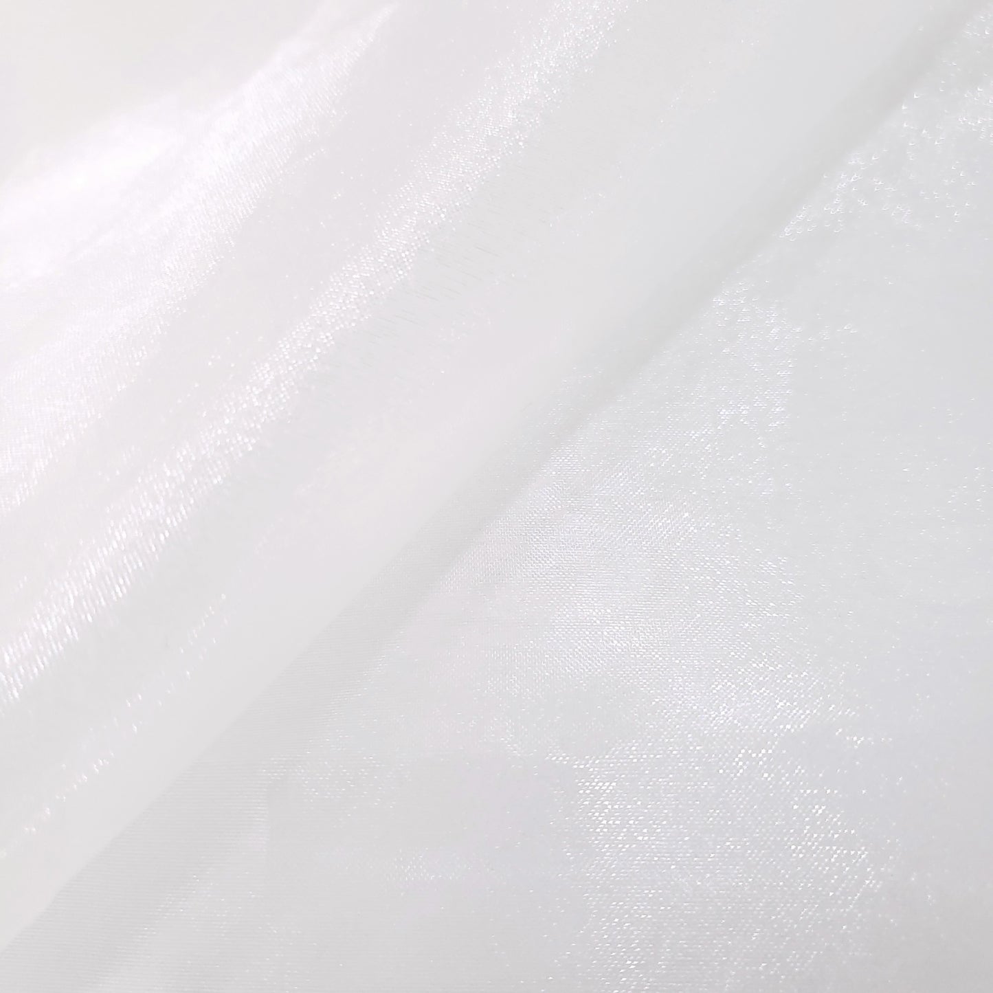 CRYSTAL ORGANZA 5 YARD LOT NEUTRAL WHITE
