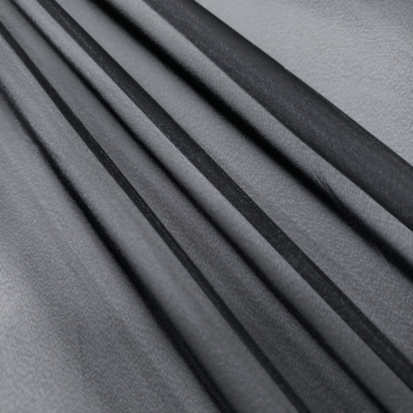 CRYSTAL ORGANZA 5 YARD LOT NEUTRAL BLACK