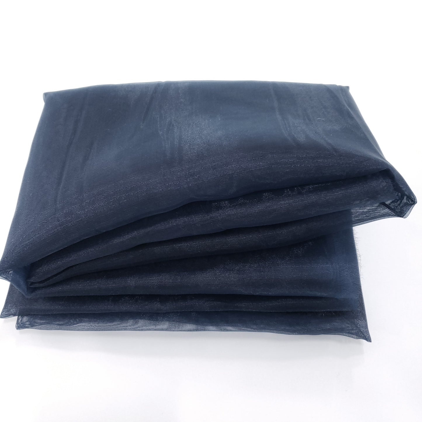 CRYSTAL ORGANZA 5 YARD LOT BLUE NAVY