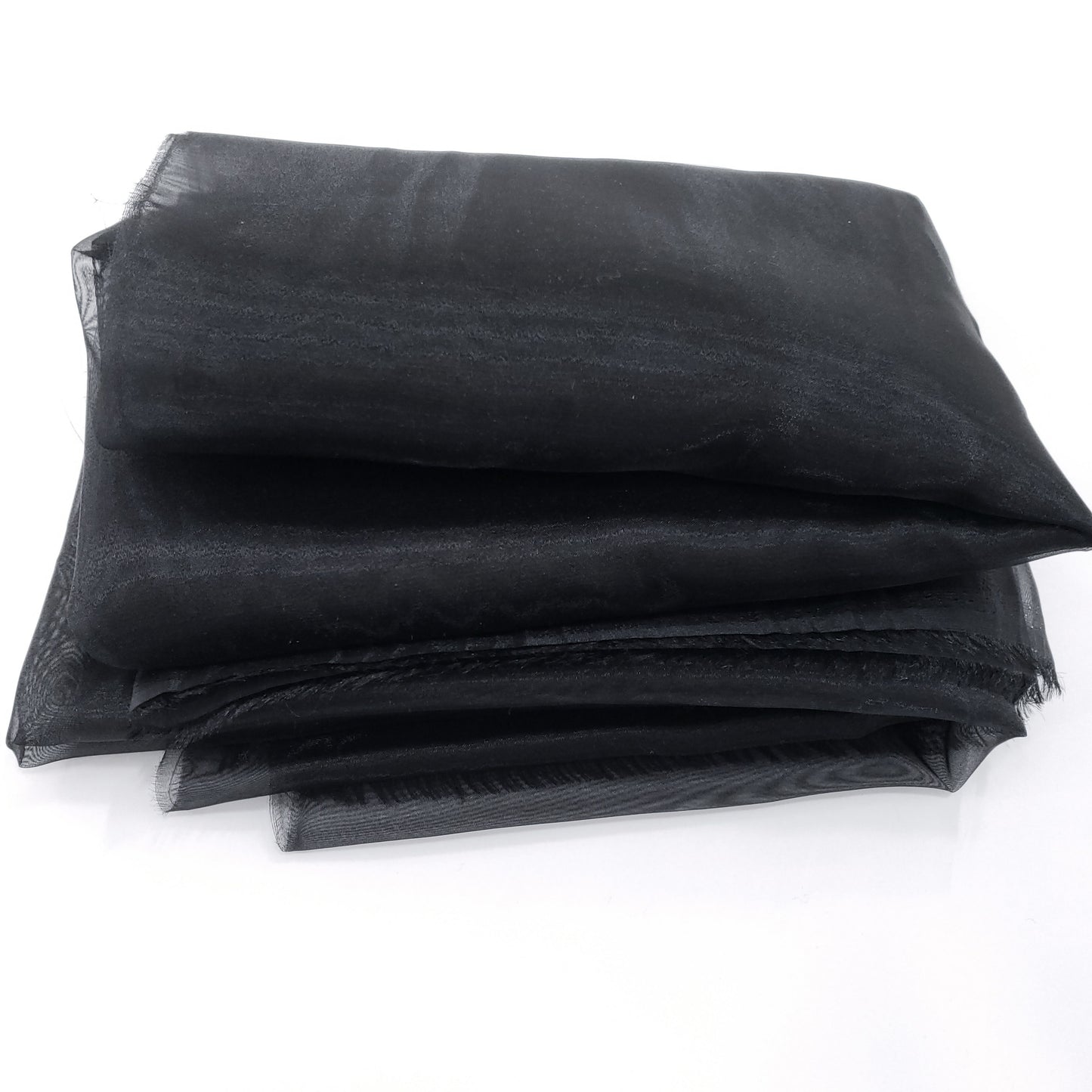 CRYSTAL ORGANZA 5 YARD LOT NEUTRAL BLACK