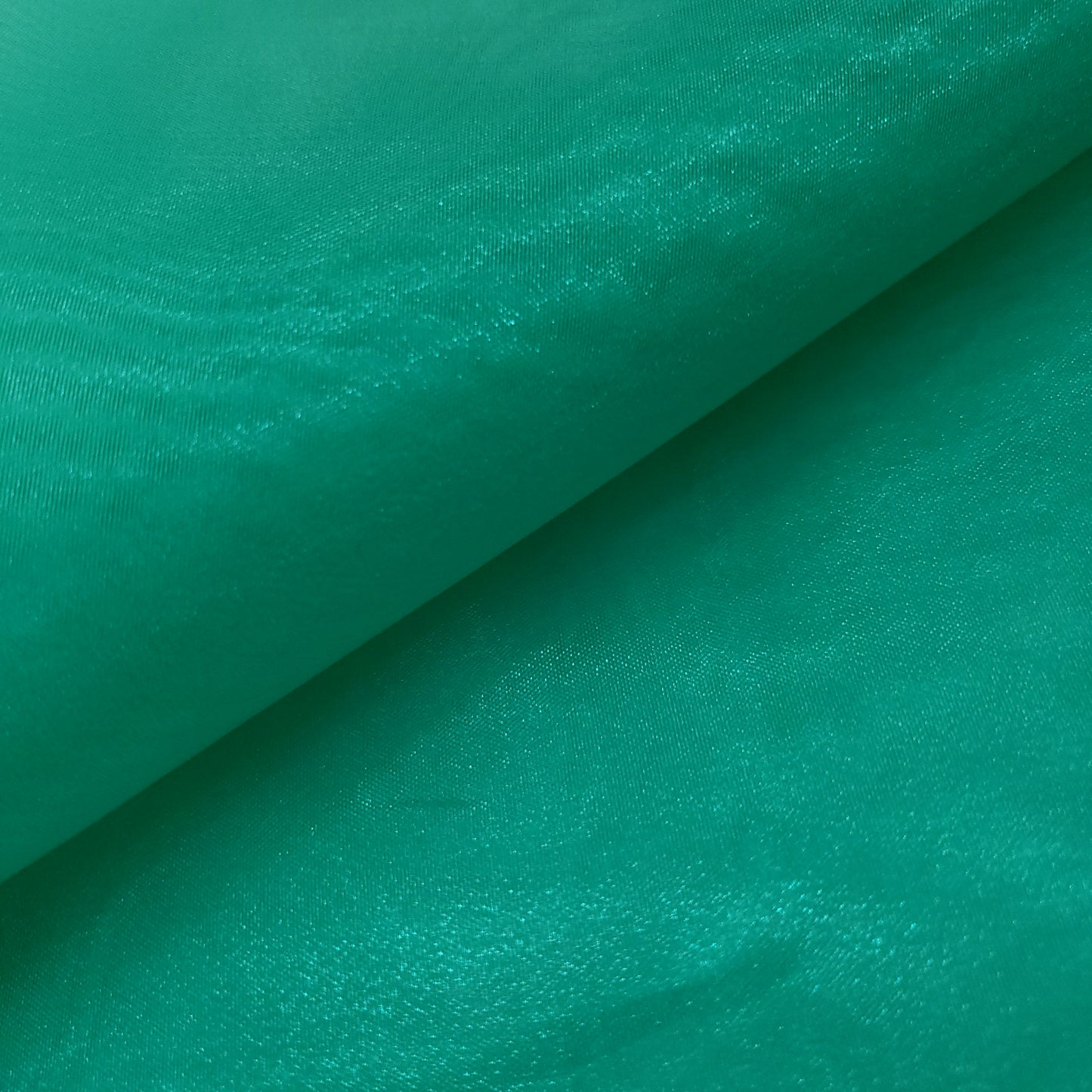 CRYSTAL ORGANZA 5 YARD LOT GREEN TEAL