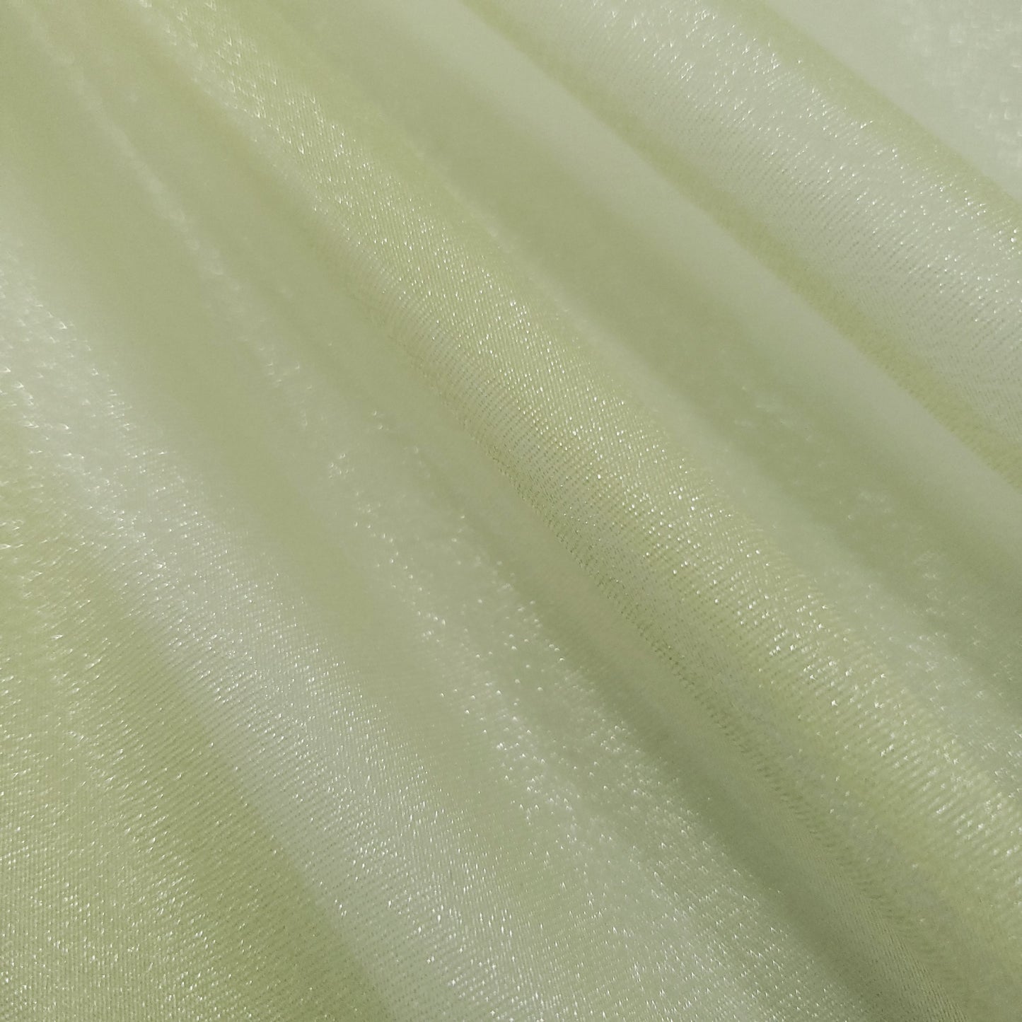 CRYSTAL ORGANZA 5 YARD LOT GREEN SAGE