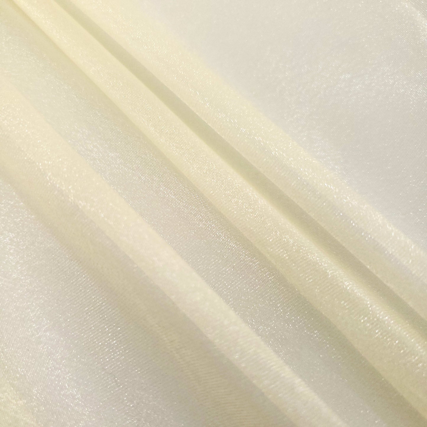 CRYSTAL ORGANZA 5 YARD LOT GOLD CHAMPAGNE