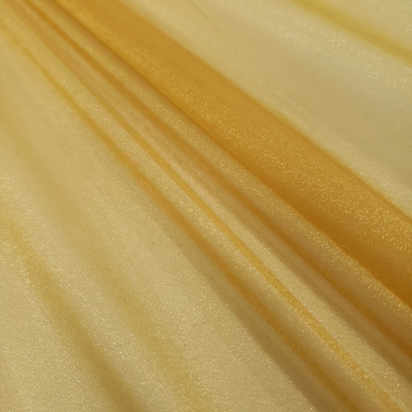 CRYSTAL ORGANZA 5 YARD LOT GOLD