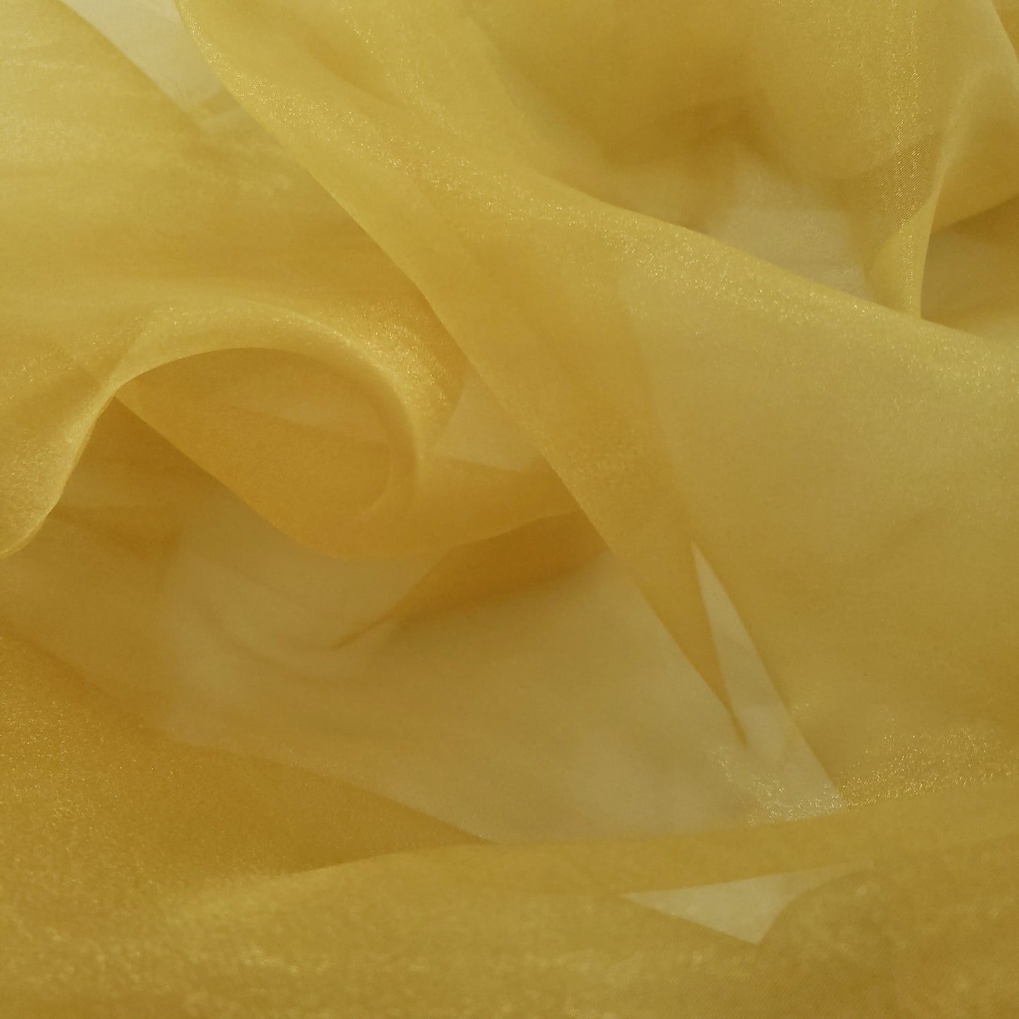 CRYSTAL ORGANZA 5 YARD LOT GOLD