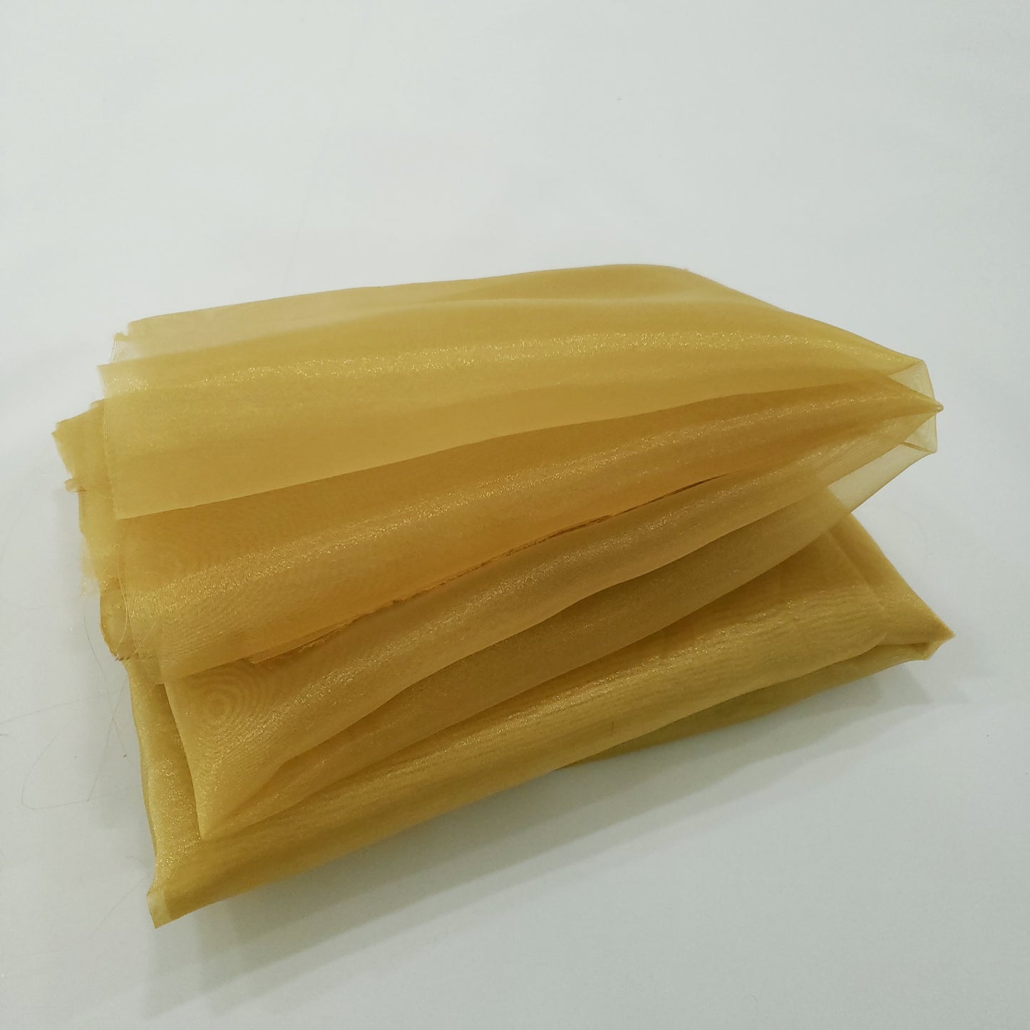 CRYSTAL ORGANZA 5 YARD LOT GOLD