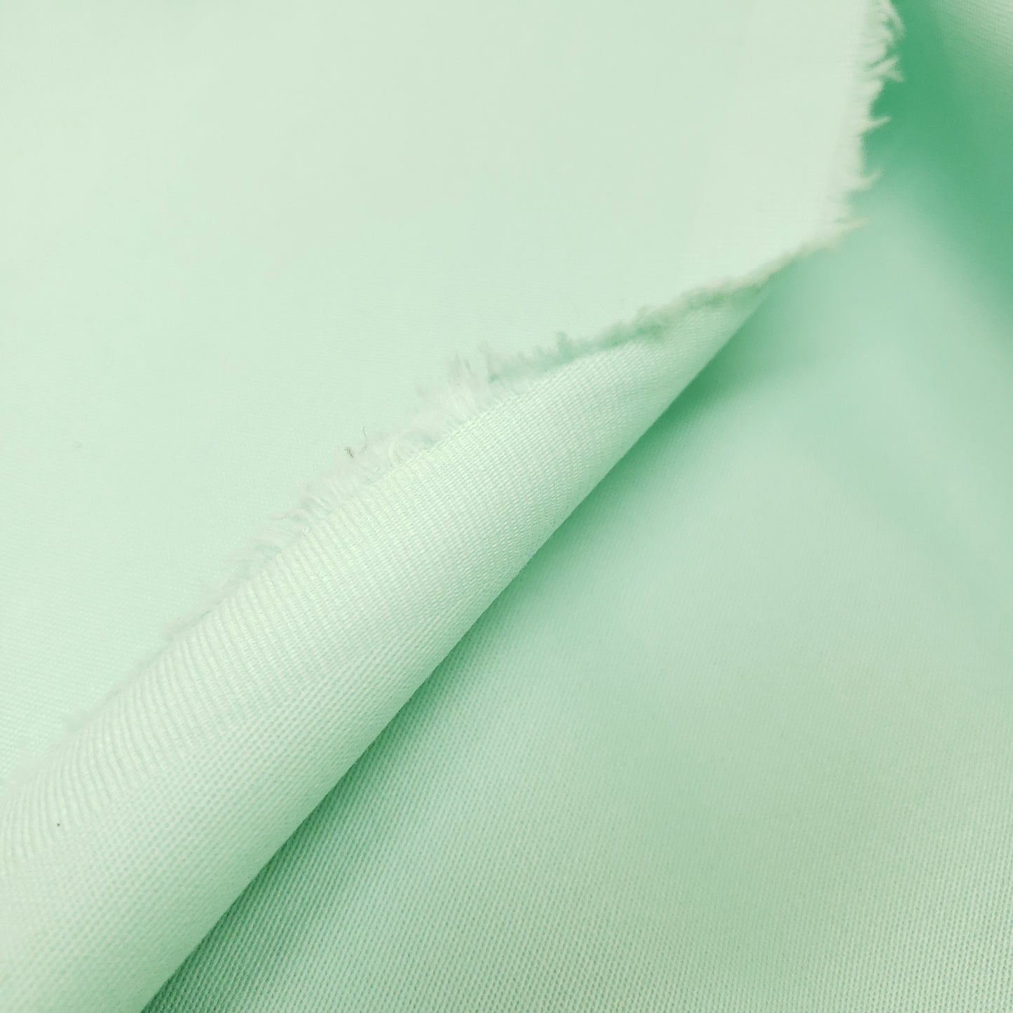 COTTON BLEND BROADCLOTH GREEN AQUA