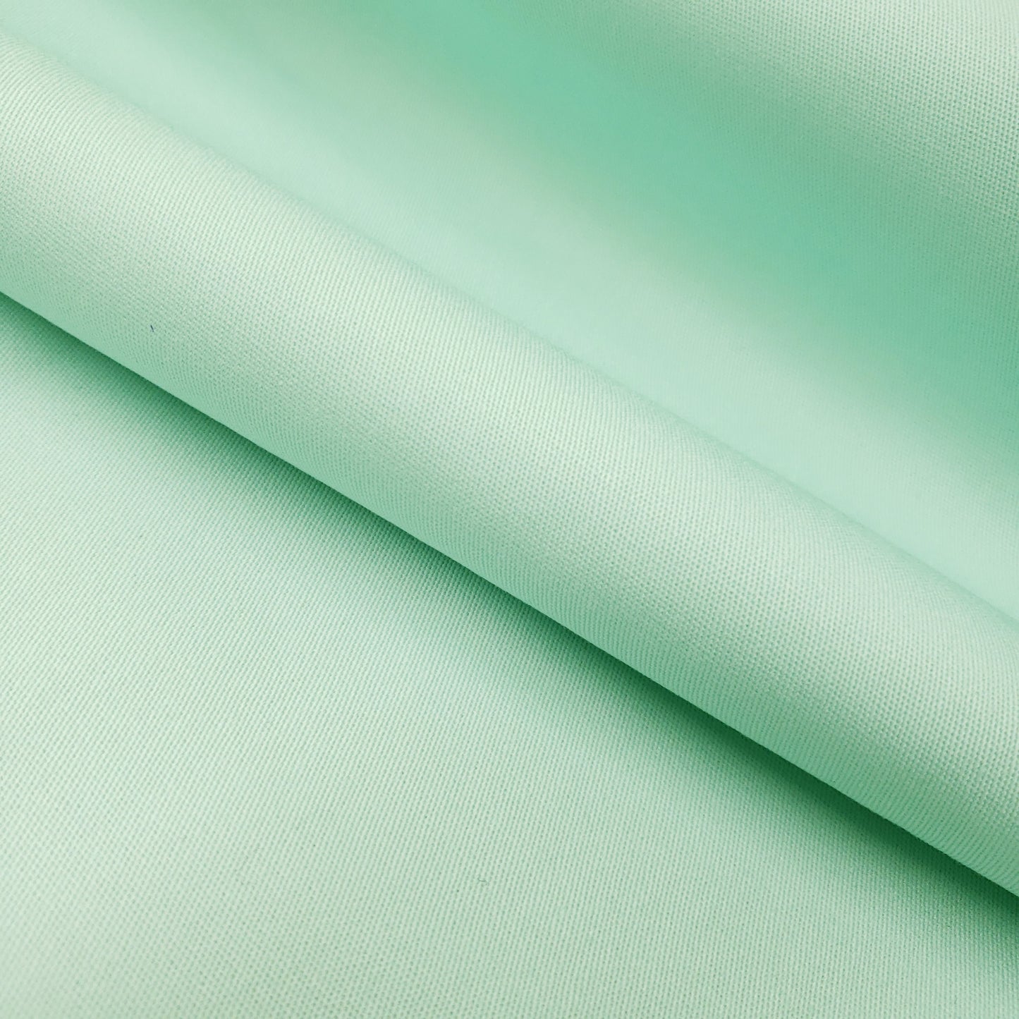 COTTON BLEND BROADCLOTH GREEN AQUA