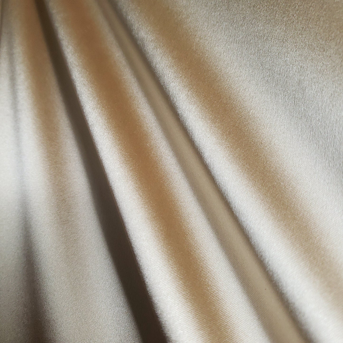 SOFT LUSTER STRETCH SATIN CHAMPAGNE GOLD