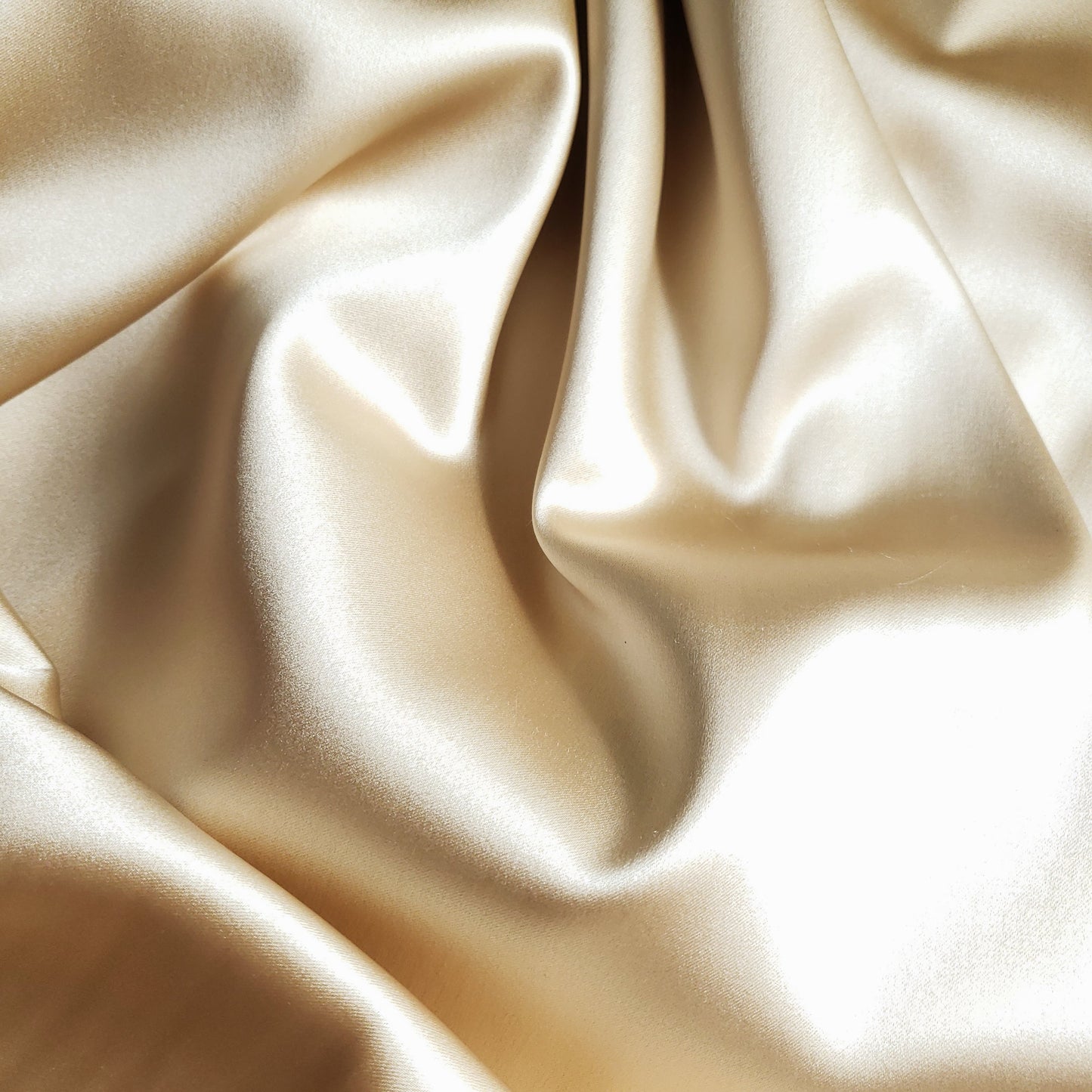 SOFT LUSTER STRETCH SATIN CHAMPAGNE GOLD