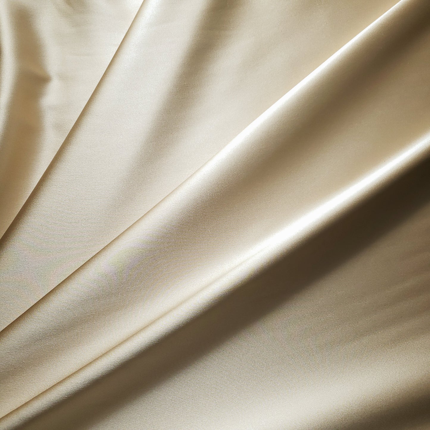 SOFT LUSTER STRETCH SATIN CHAMPAGNE GOLD
