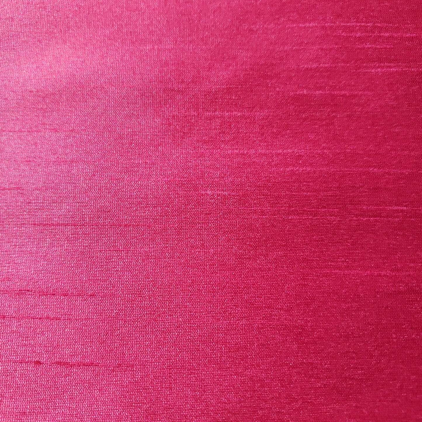 PINK FUSCHIA PEONE FAUX SILK DUPIONI