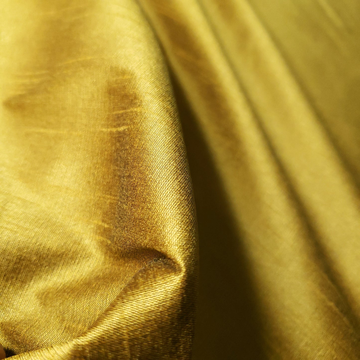 GOLD E.LECTRUM FAUX SILK DUPIONI