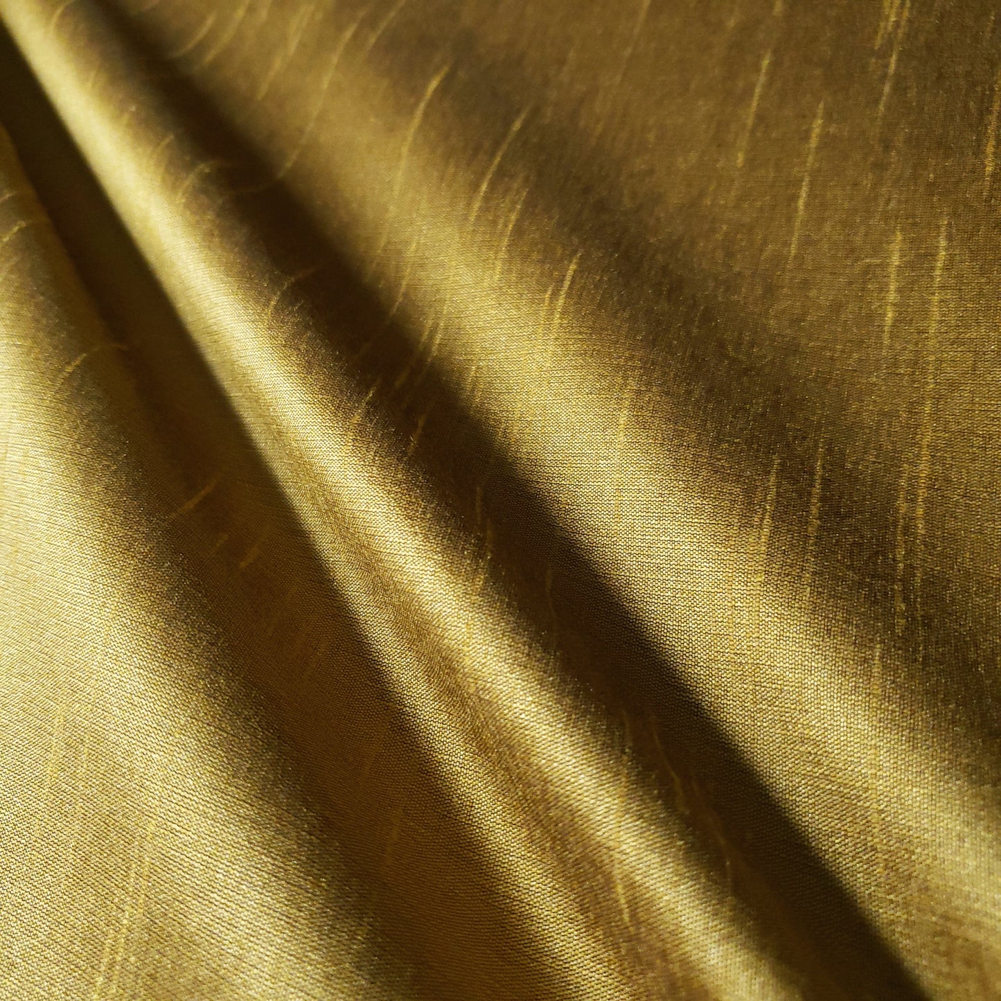 GOLD E.LECTRUM FAUX SILK DUPIONI