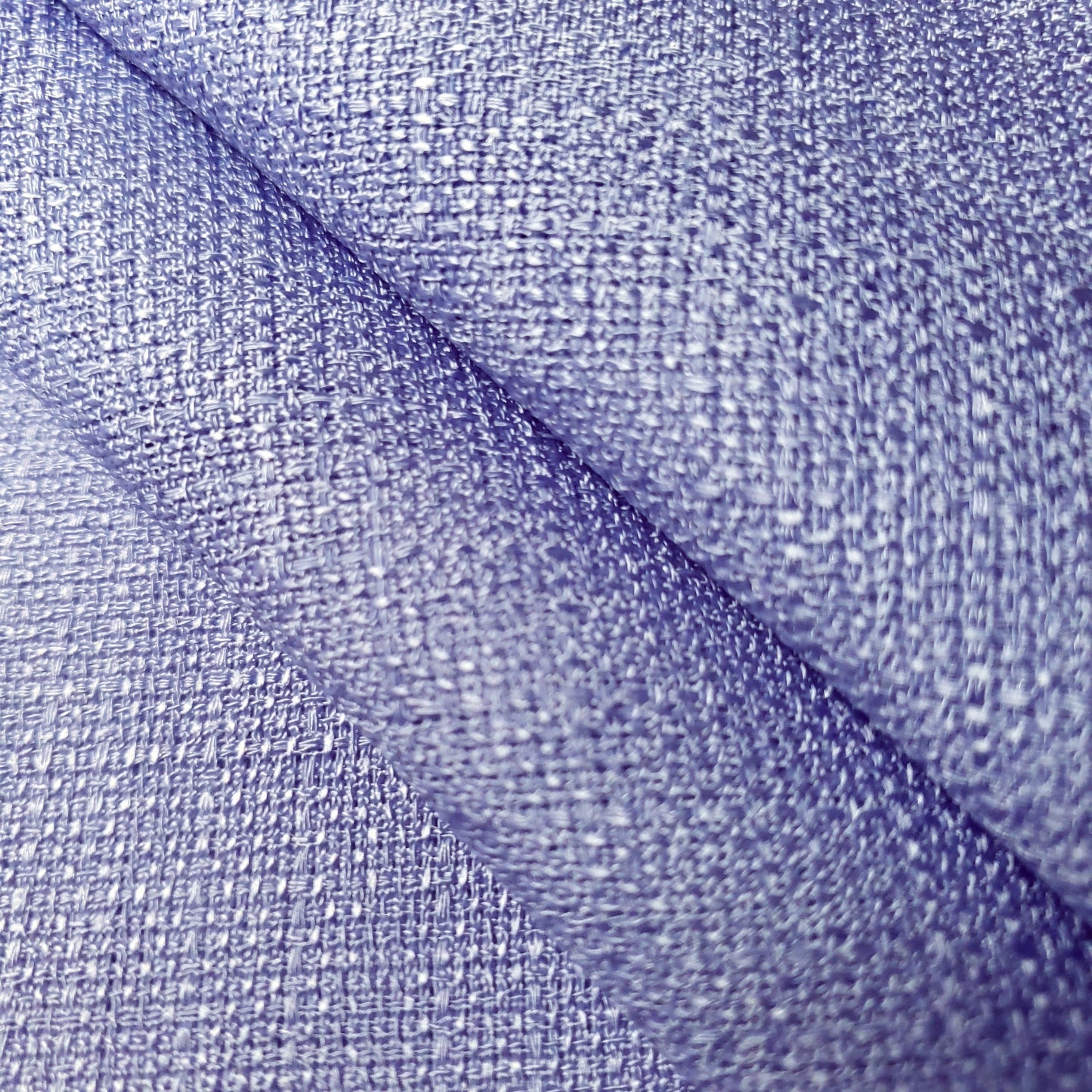 LILAC RUSTIC WEAVE FAUX LINEN