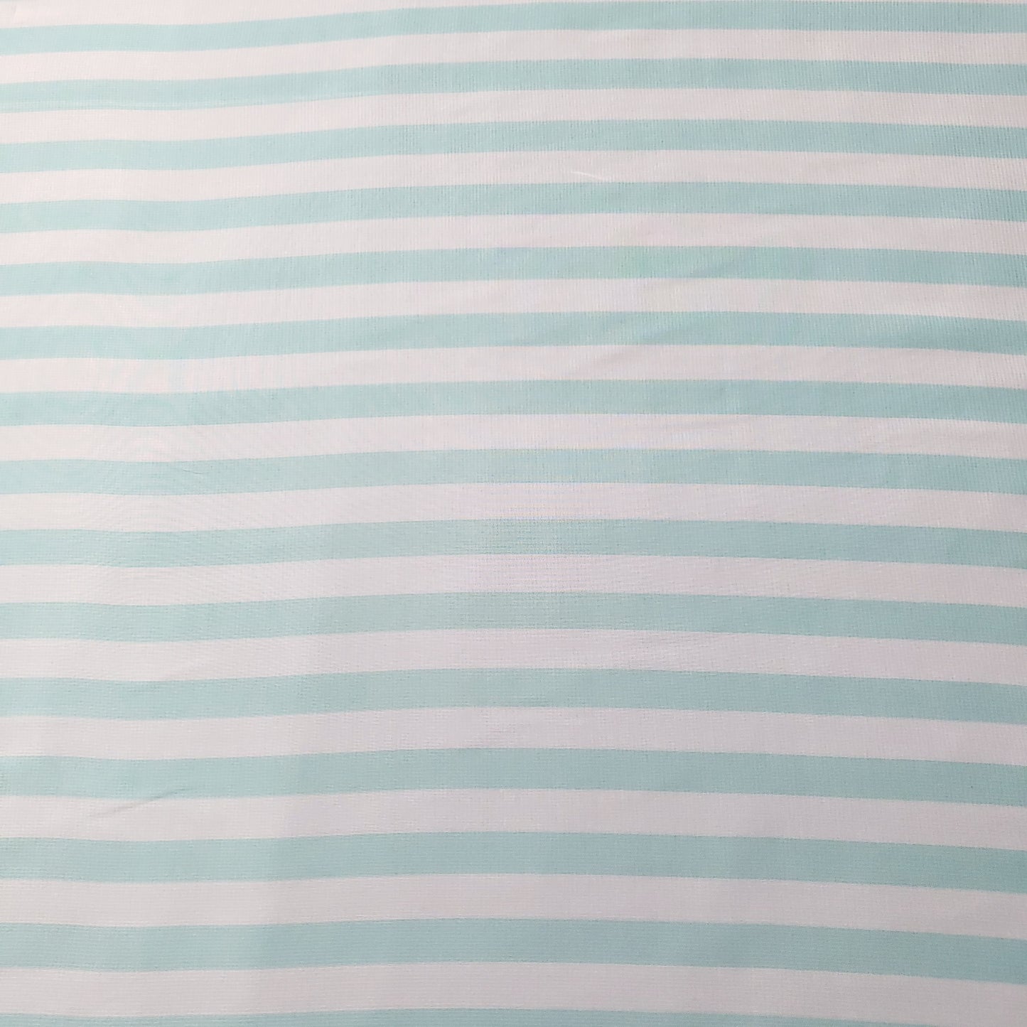 STRIPE CHIFFON MINT AQUA