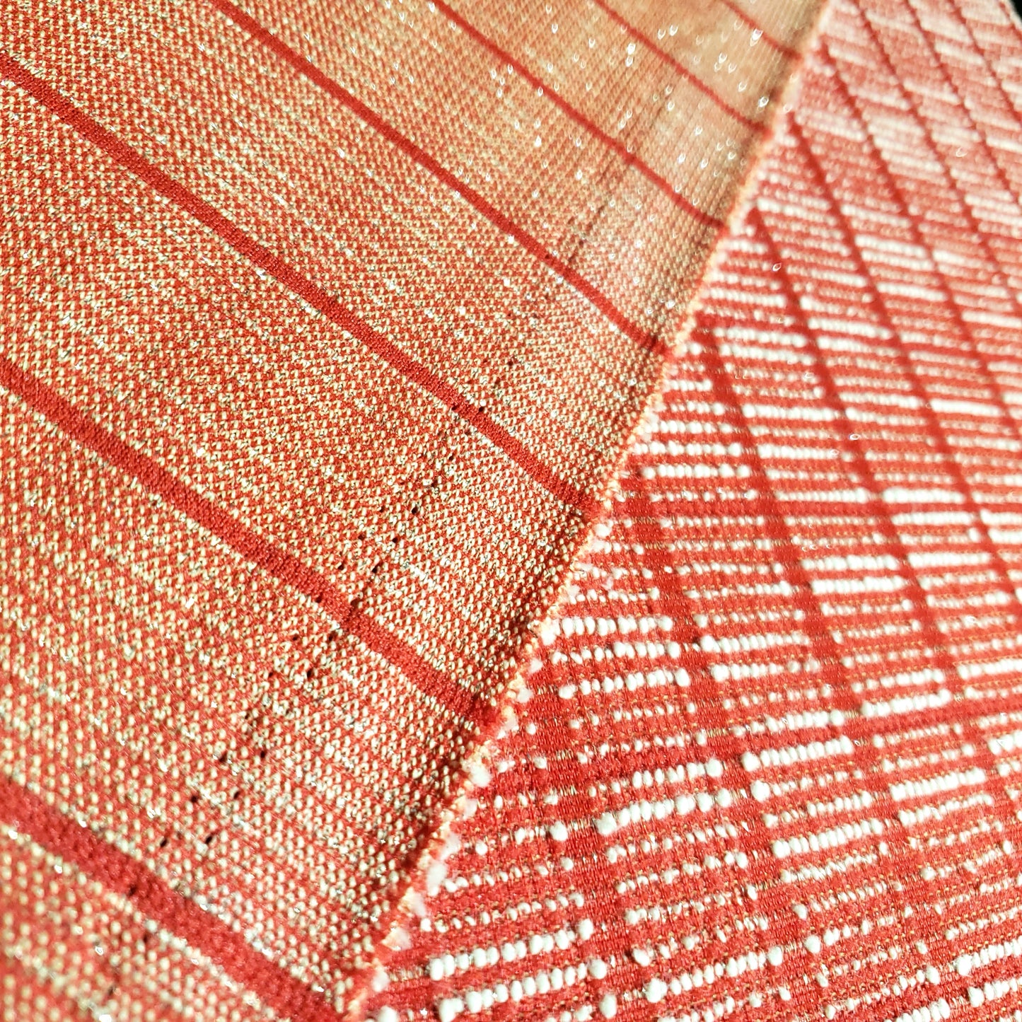 RUSTIC STRIPE WOVEN DRAPERY