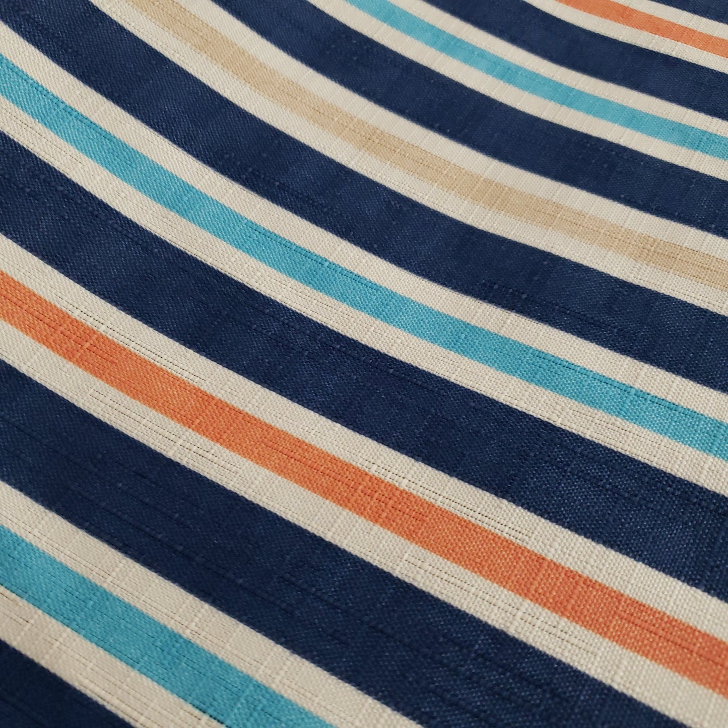 COASTAL STRIPE LINEN UPHOLSTERY