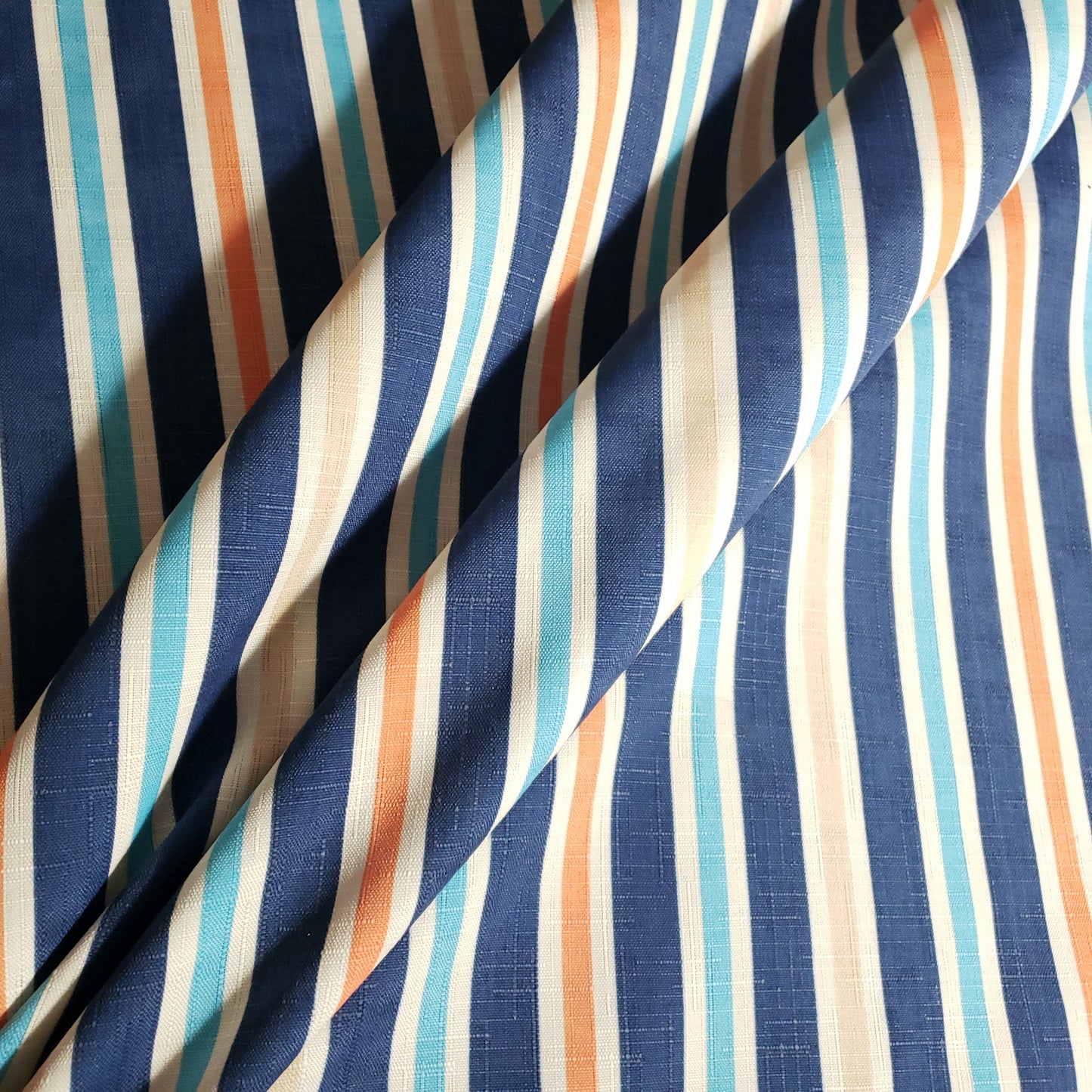 COASTAL STRIPE LINEN UPHOLSTERY