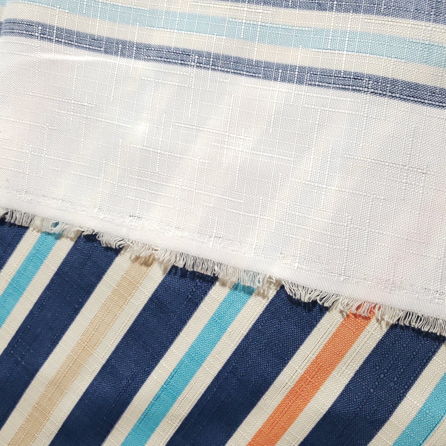 COASTAL STRIPE LINEN UPHOLSTERY