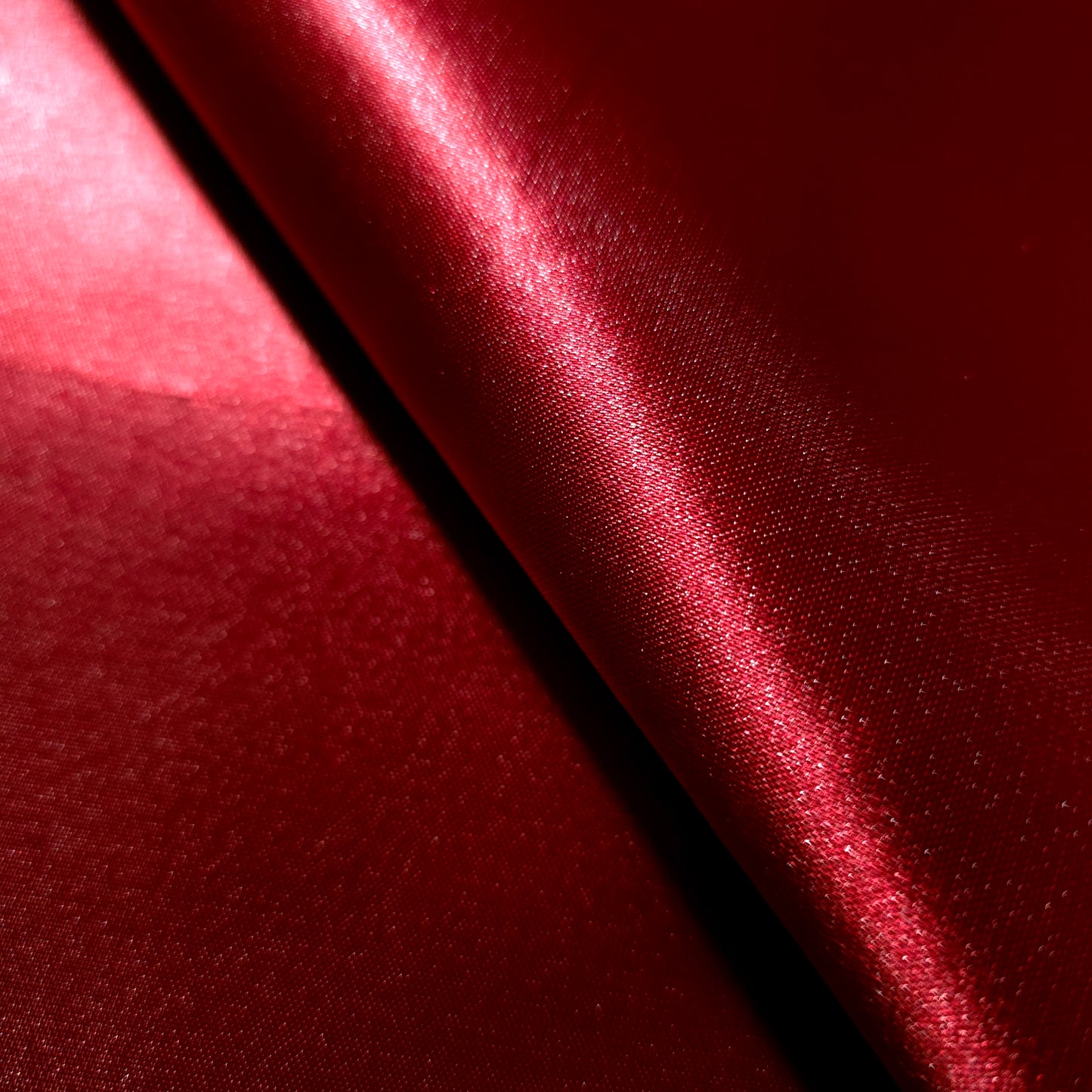 HEAVY 8oz GLOSSY SATIN RED CRANBERRY