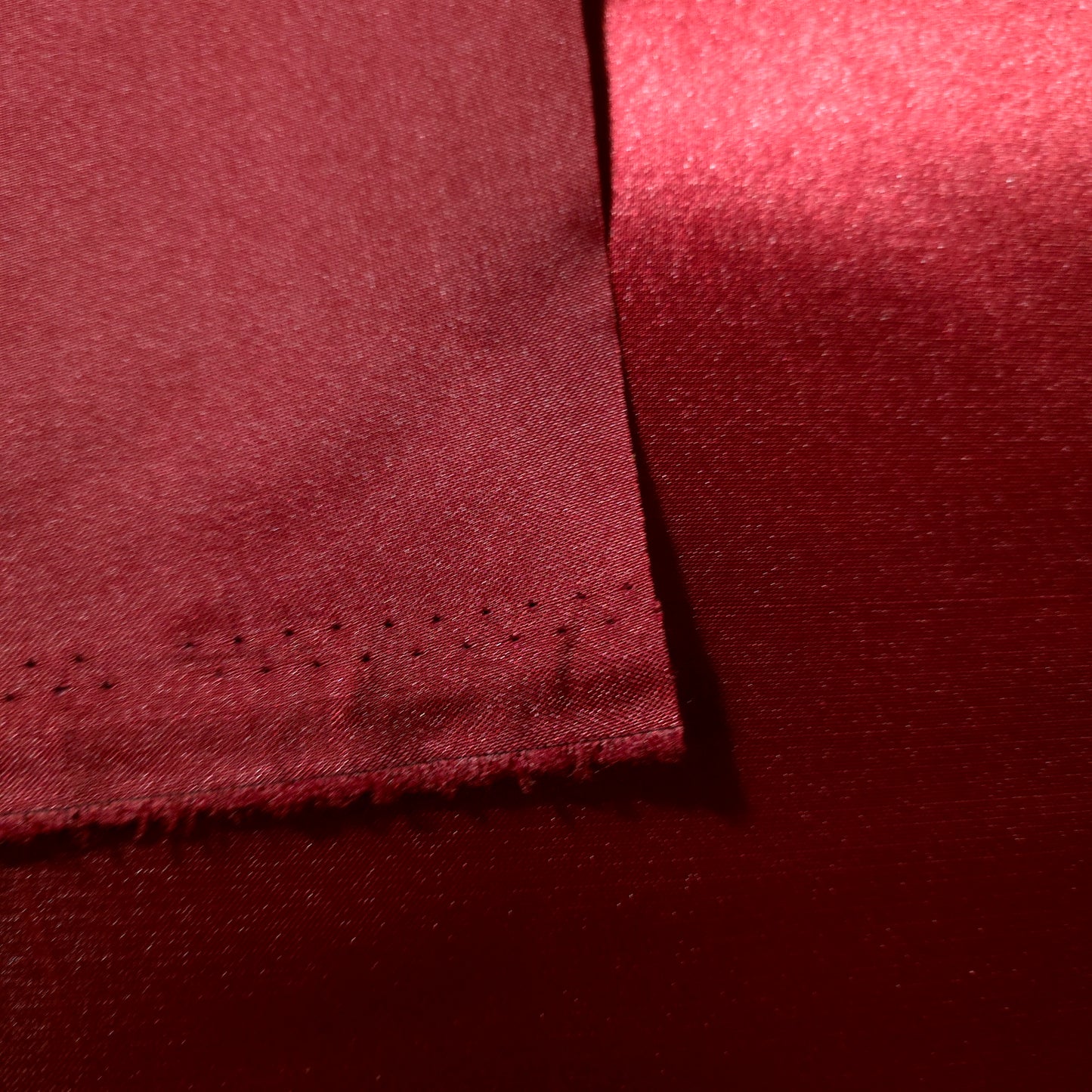 HEAVY 8oz GLOSSY SATIN RED CRANBERRY