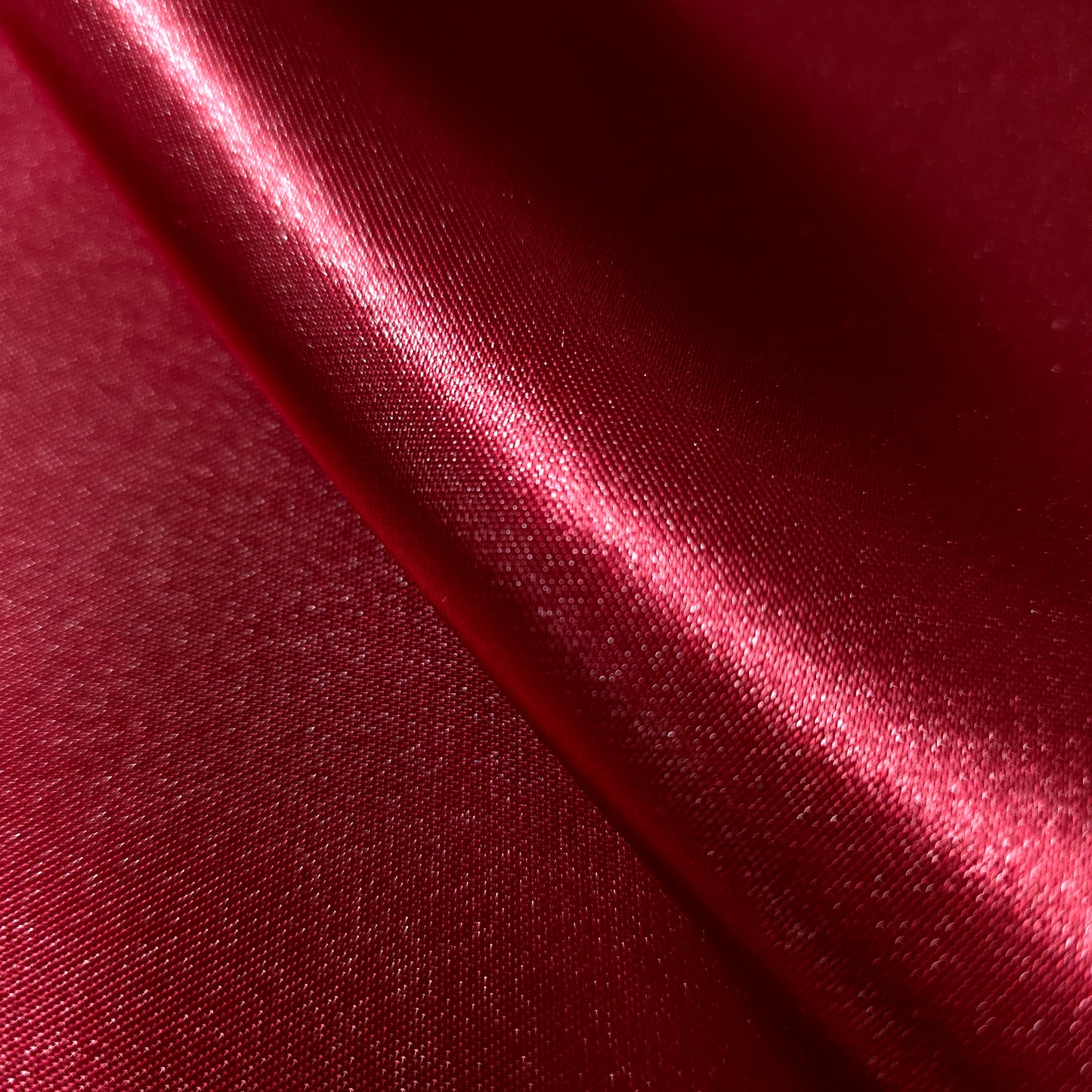 HEAVY 8oz GLOSSY SATIN RED CRANBERRY