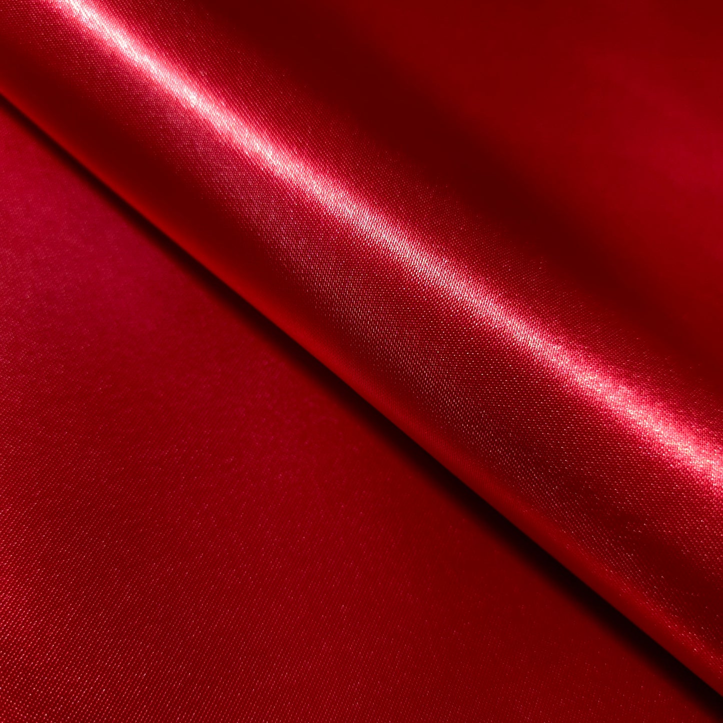 HEAVY 8oz GLOSSY SATIN RED