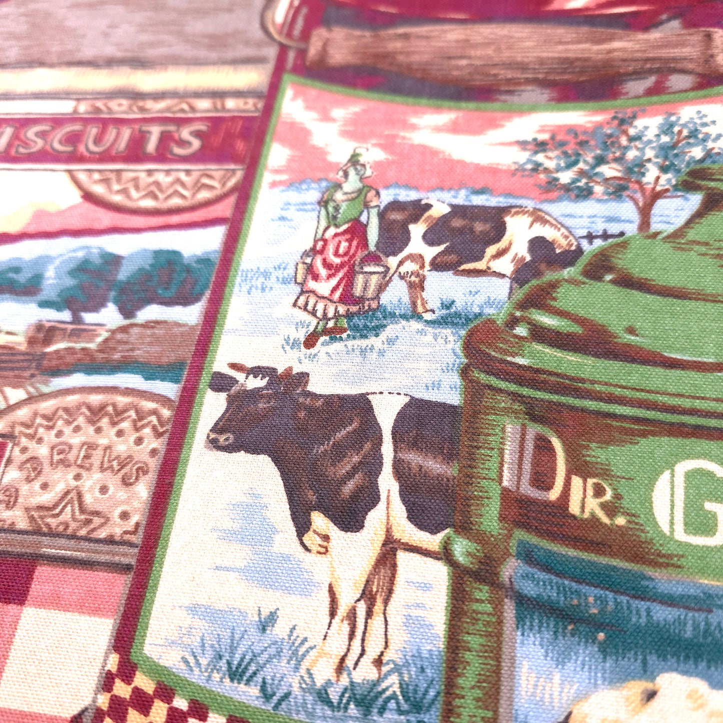 VINTAGE BLOOMCRAFT FARMHOUSE FABRIC
