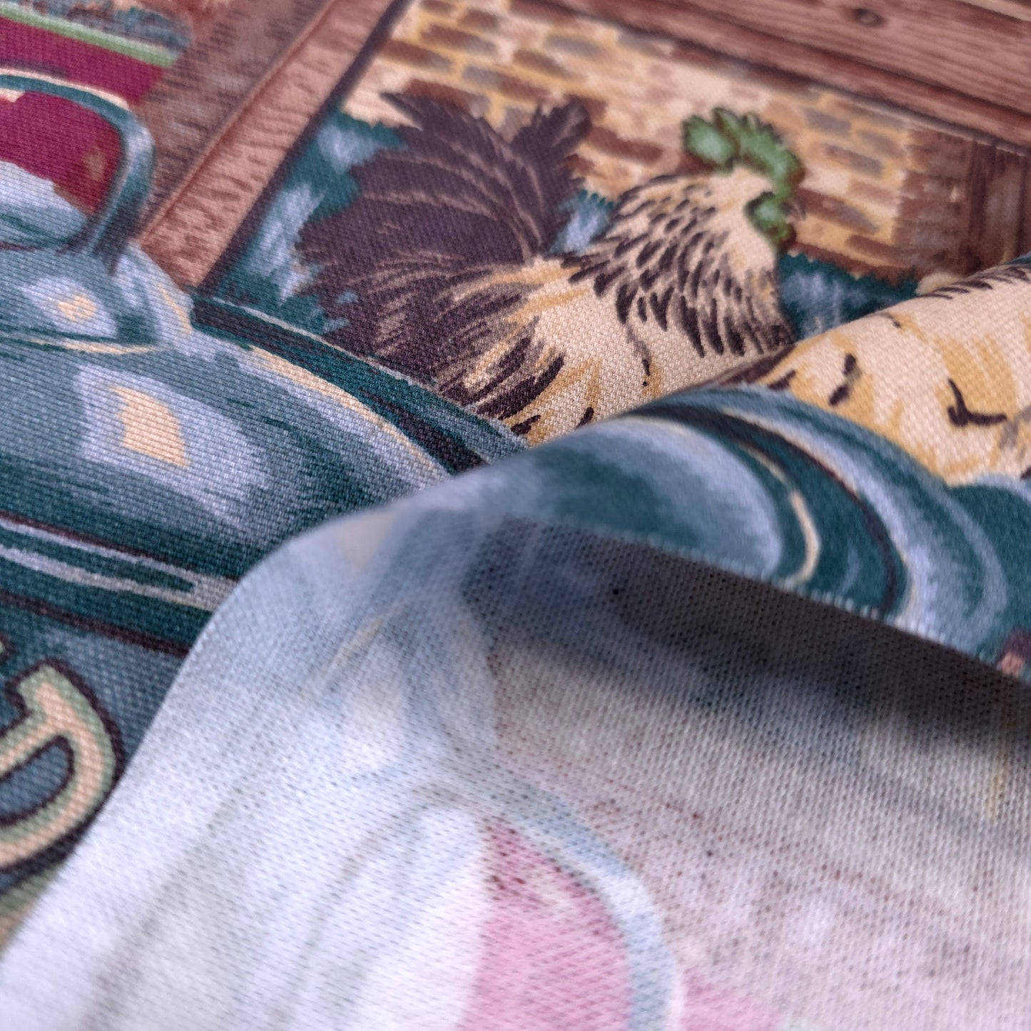 VINTAGE BLOOMCRAFT FARMHOUSE FABRIC