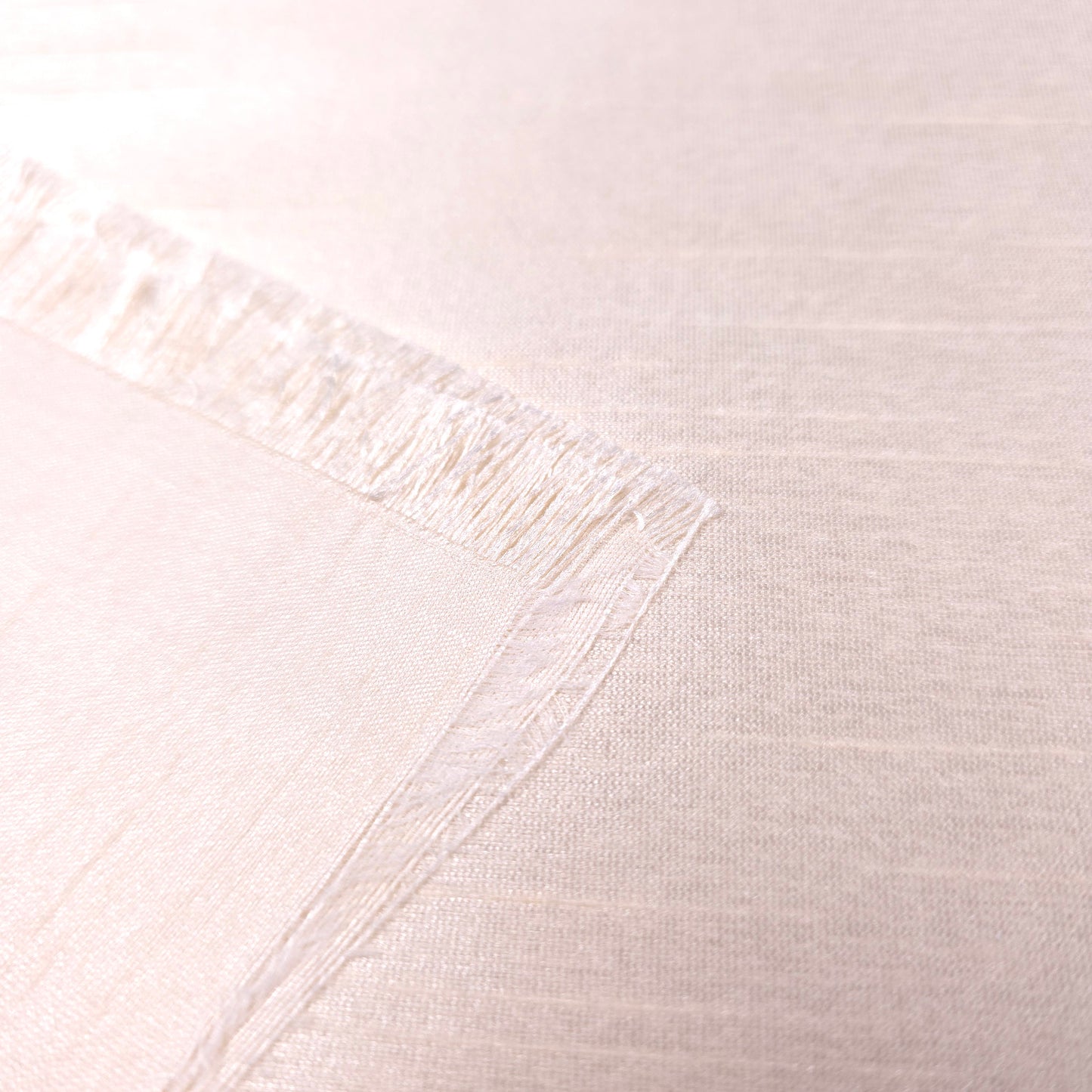 NEUTRAL IVORY PARCHMENT FAUX SILK DUPIONI 58"
