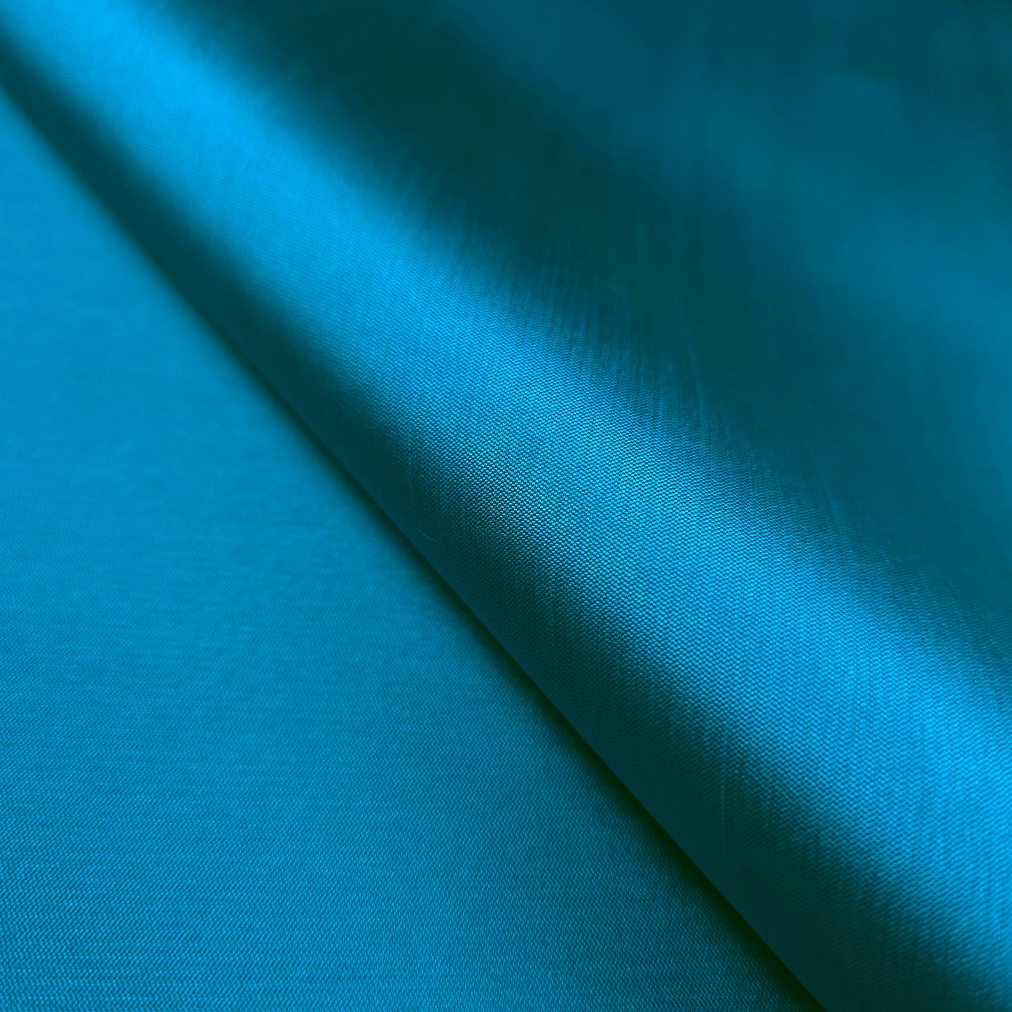 MIKADO GREEN TEAL LUSTER FABRIC