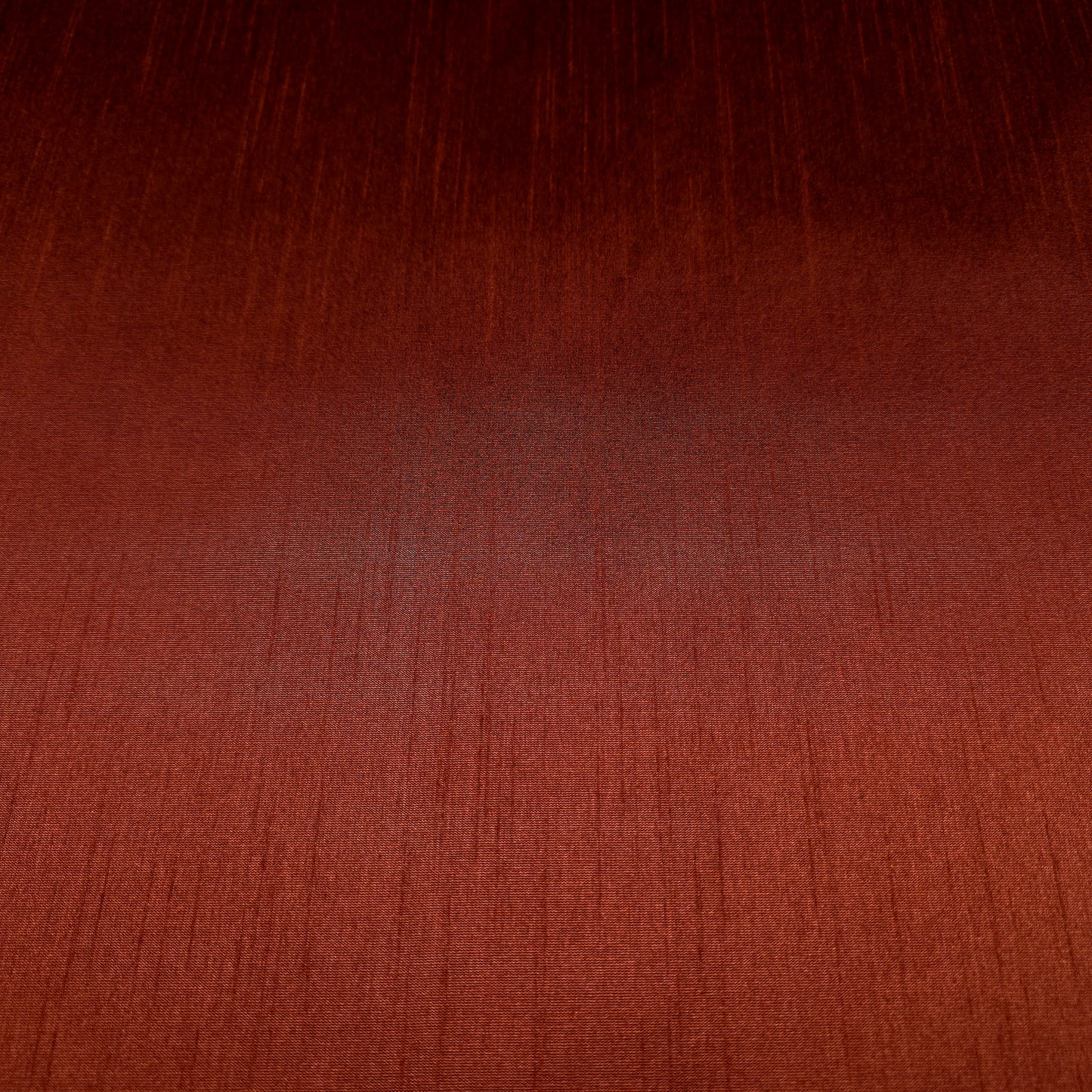 BROWN COPPER PENNY FAUX SILK DUPIONI