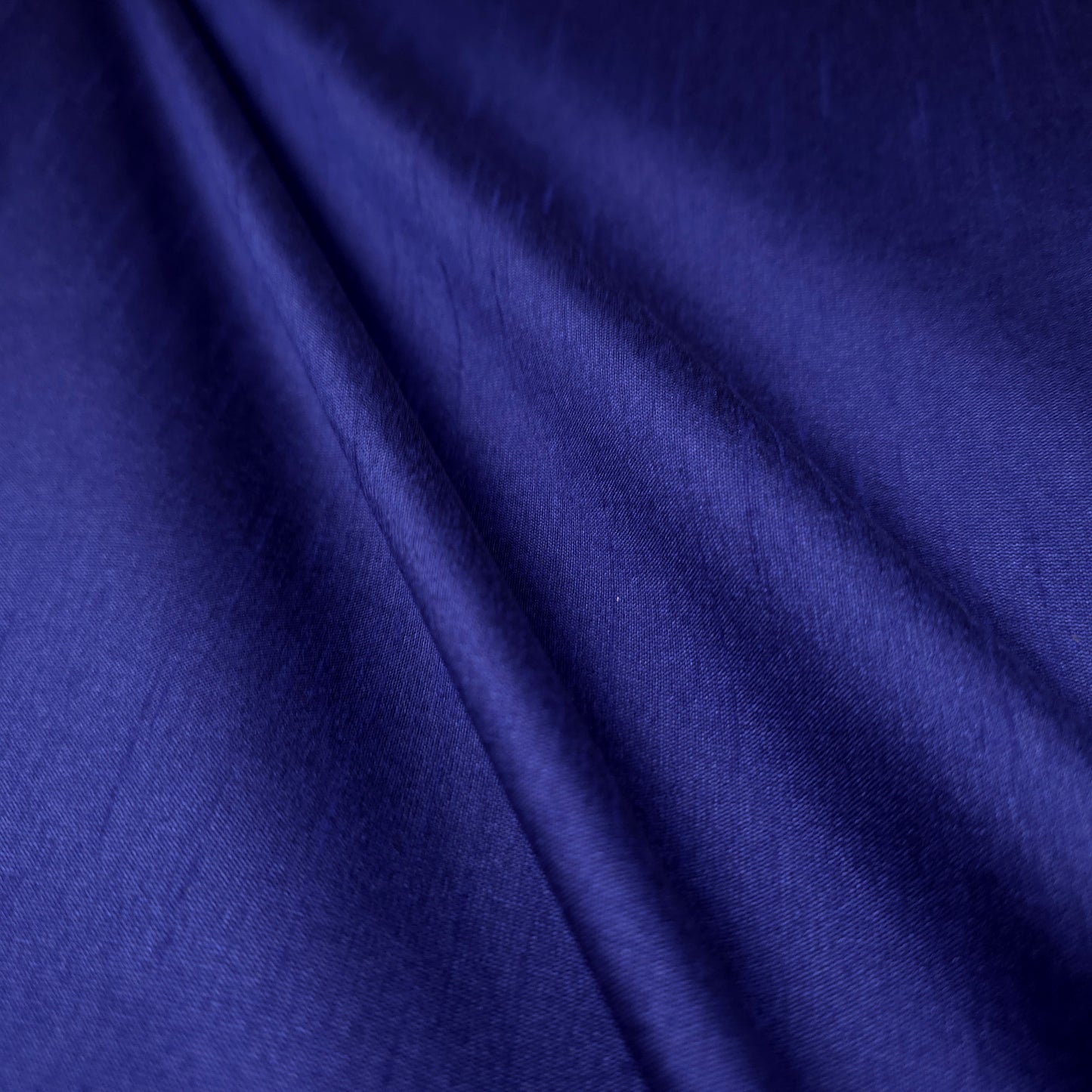 BLUE REGAL ROYAL FAUX SILK DUPIONI FABRIC 58"